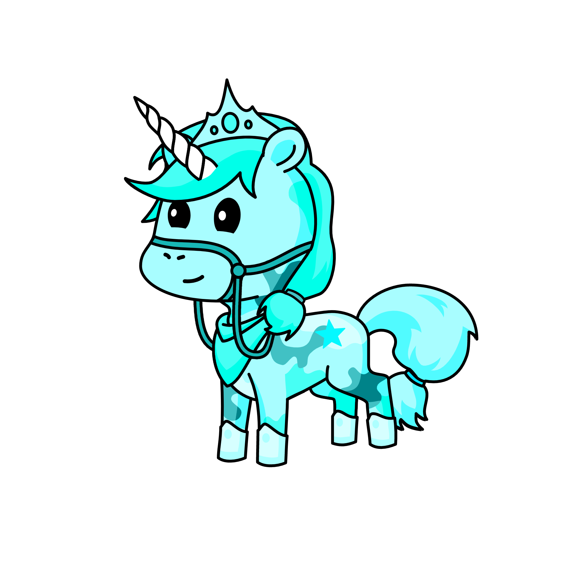 Icey, the unicorn
