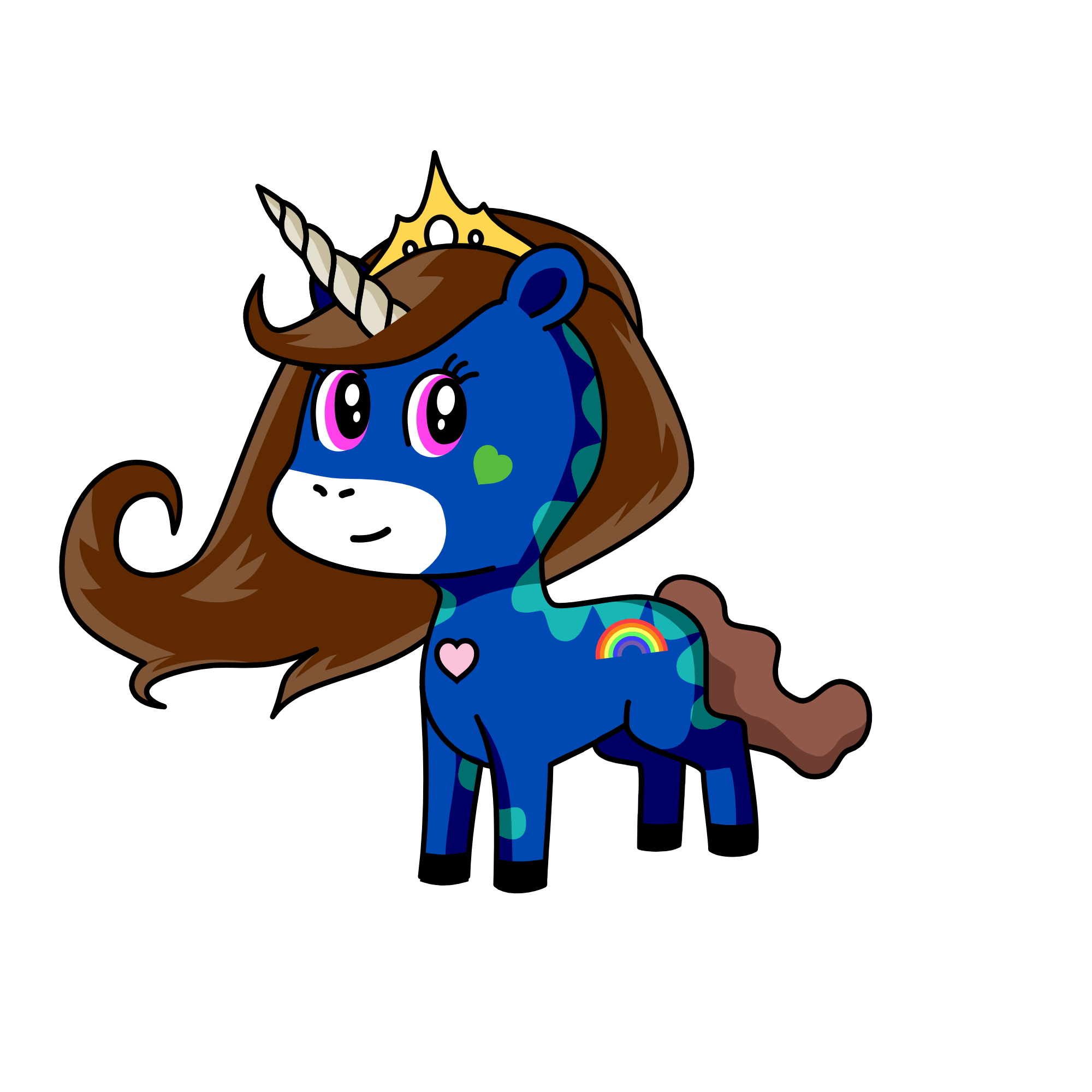 عيوشة, the unicorn
