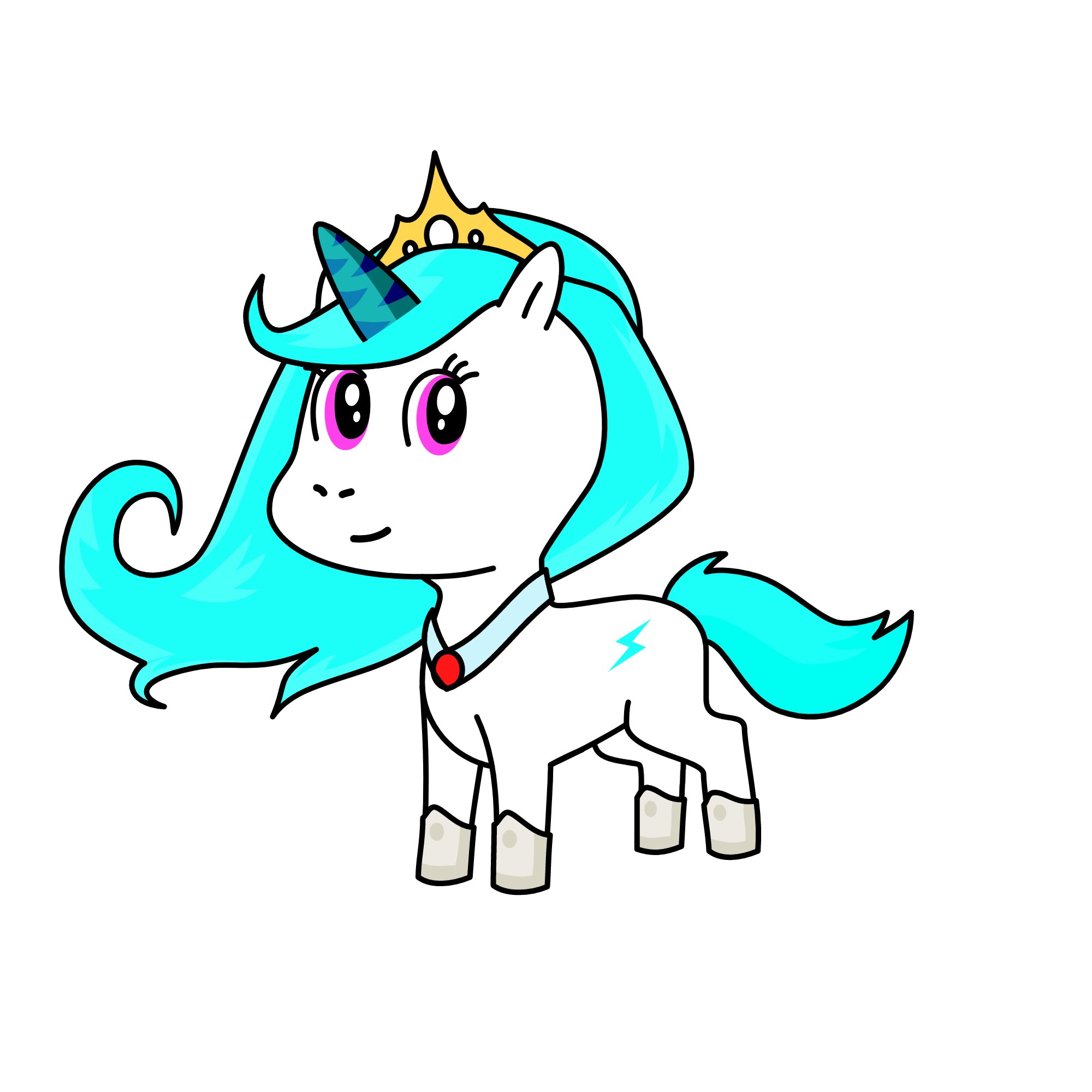 gris, the unicorn