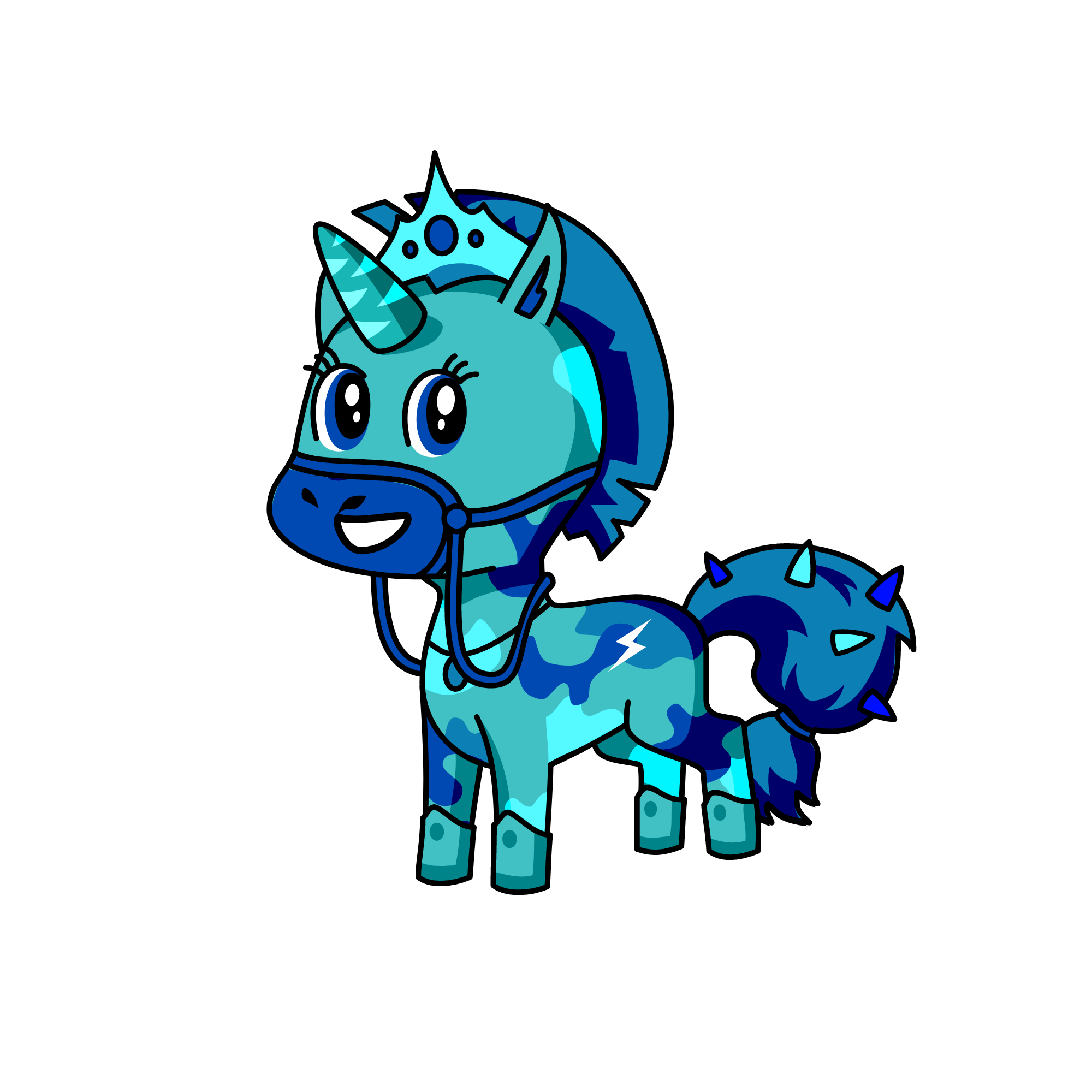 Ice Queen Todoroki, the unicorn