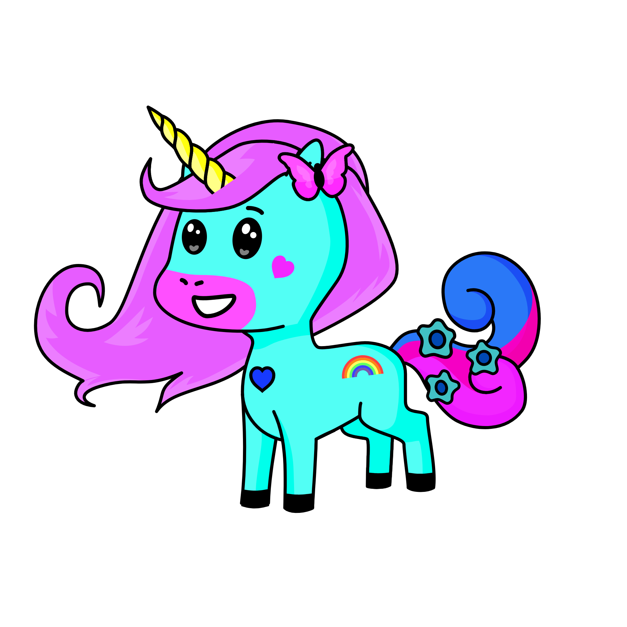 sun shine, the unicorn