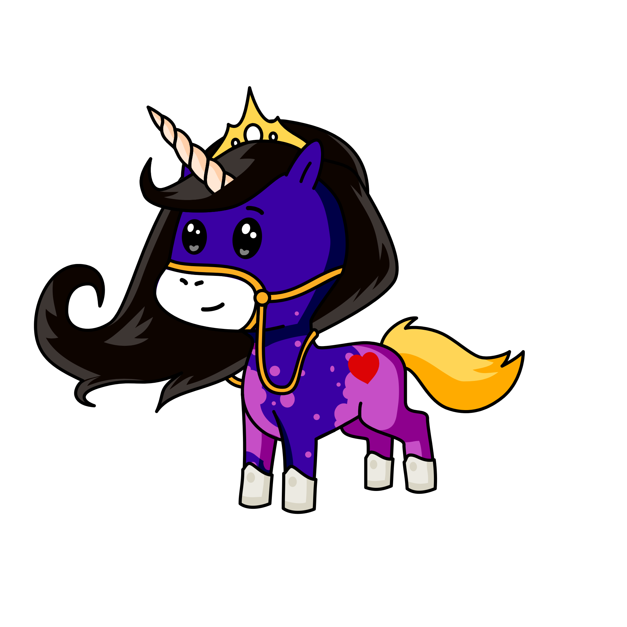 Shadow, the unicorn