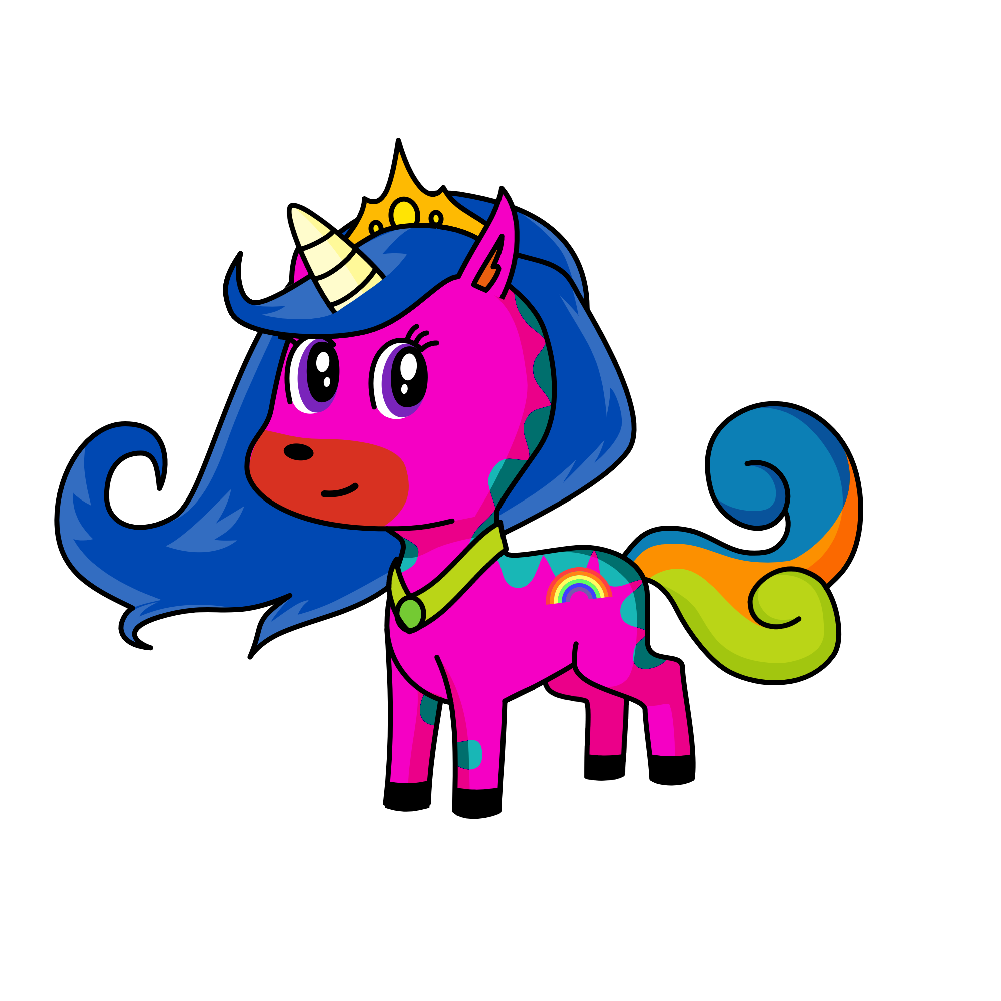 rimbow son, the unicorn