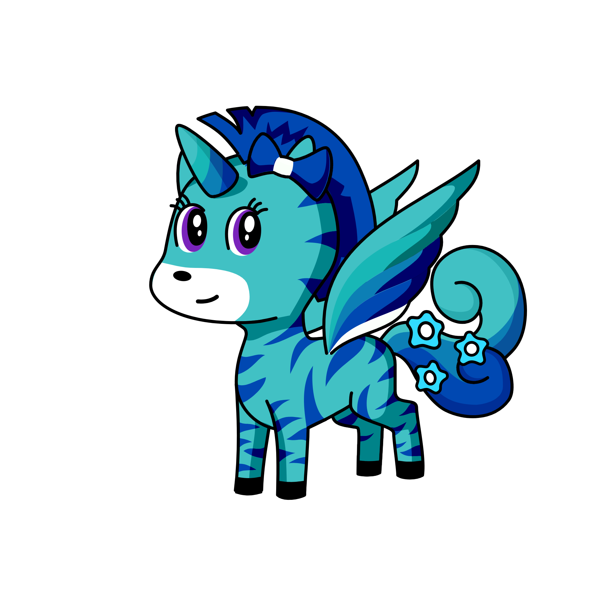 Frosty, the unicorn
