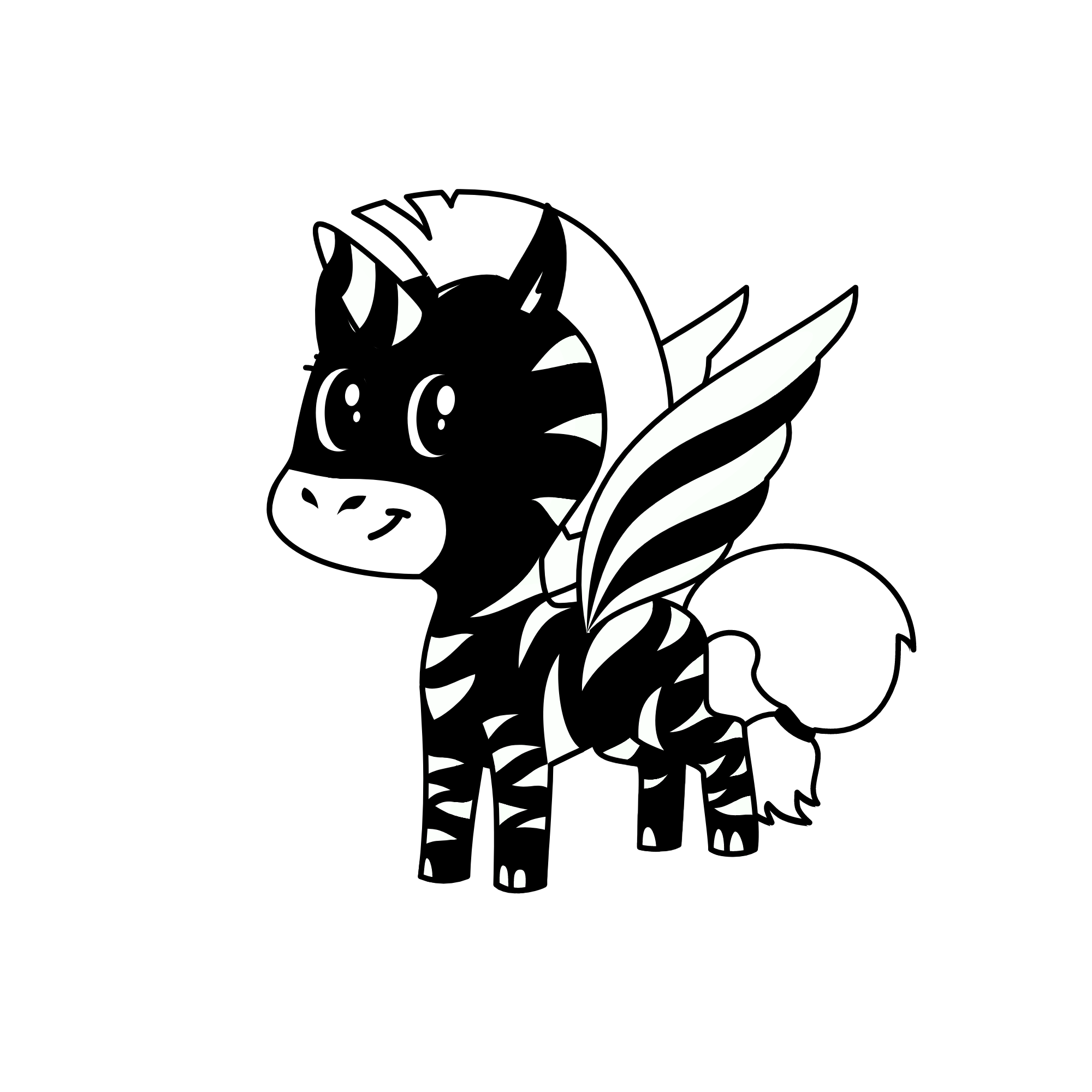 zebra girl , the unicorn