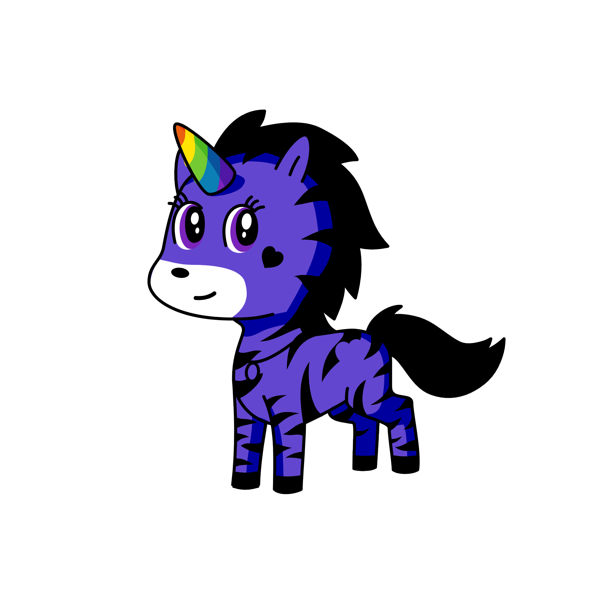 Zaza, the unicorn