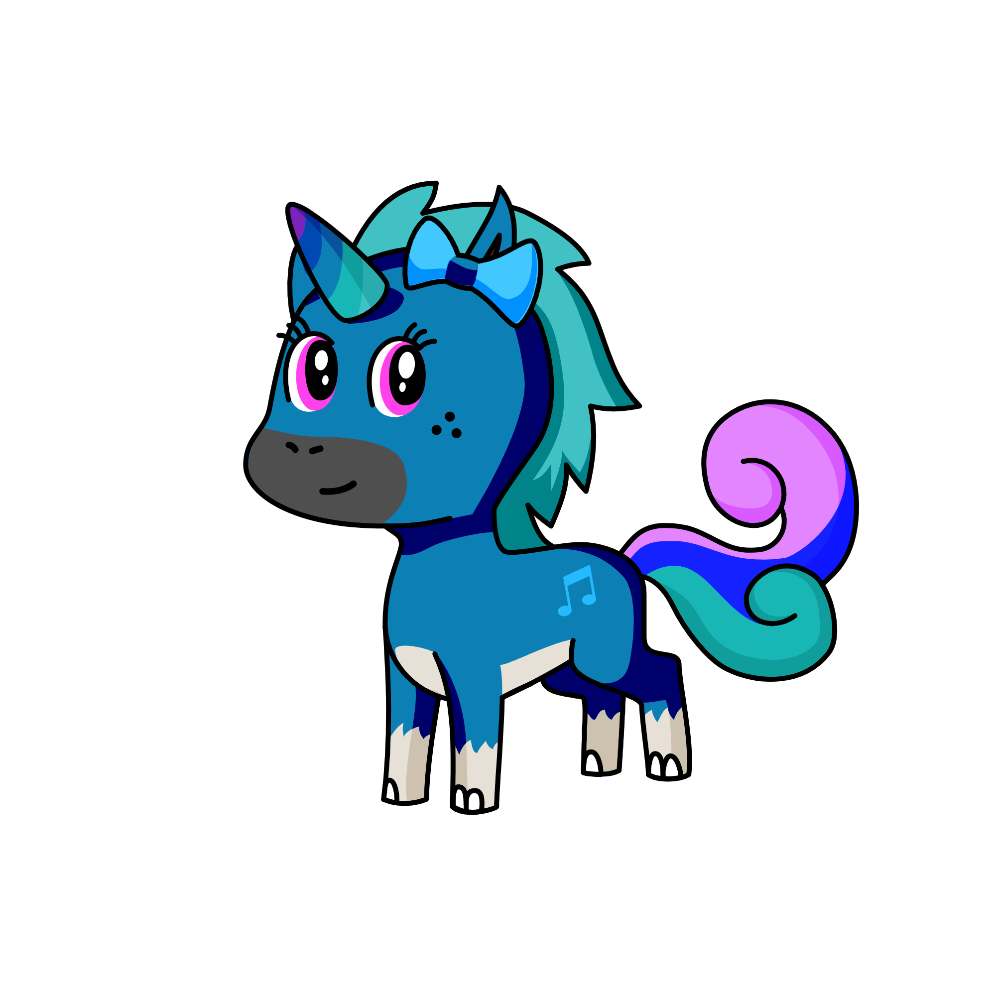 Mermina , the unicorn