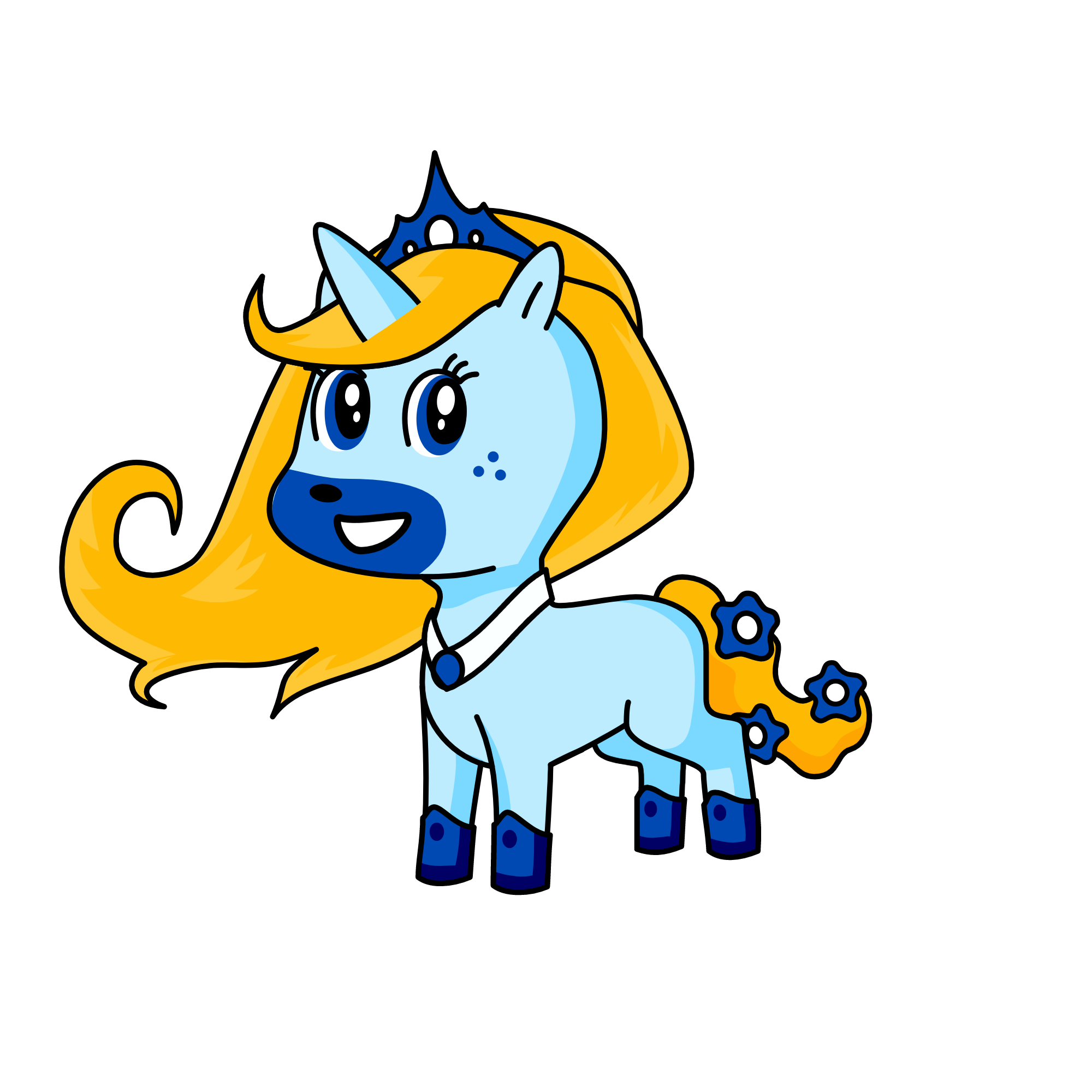 CinderElla, the unicorn