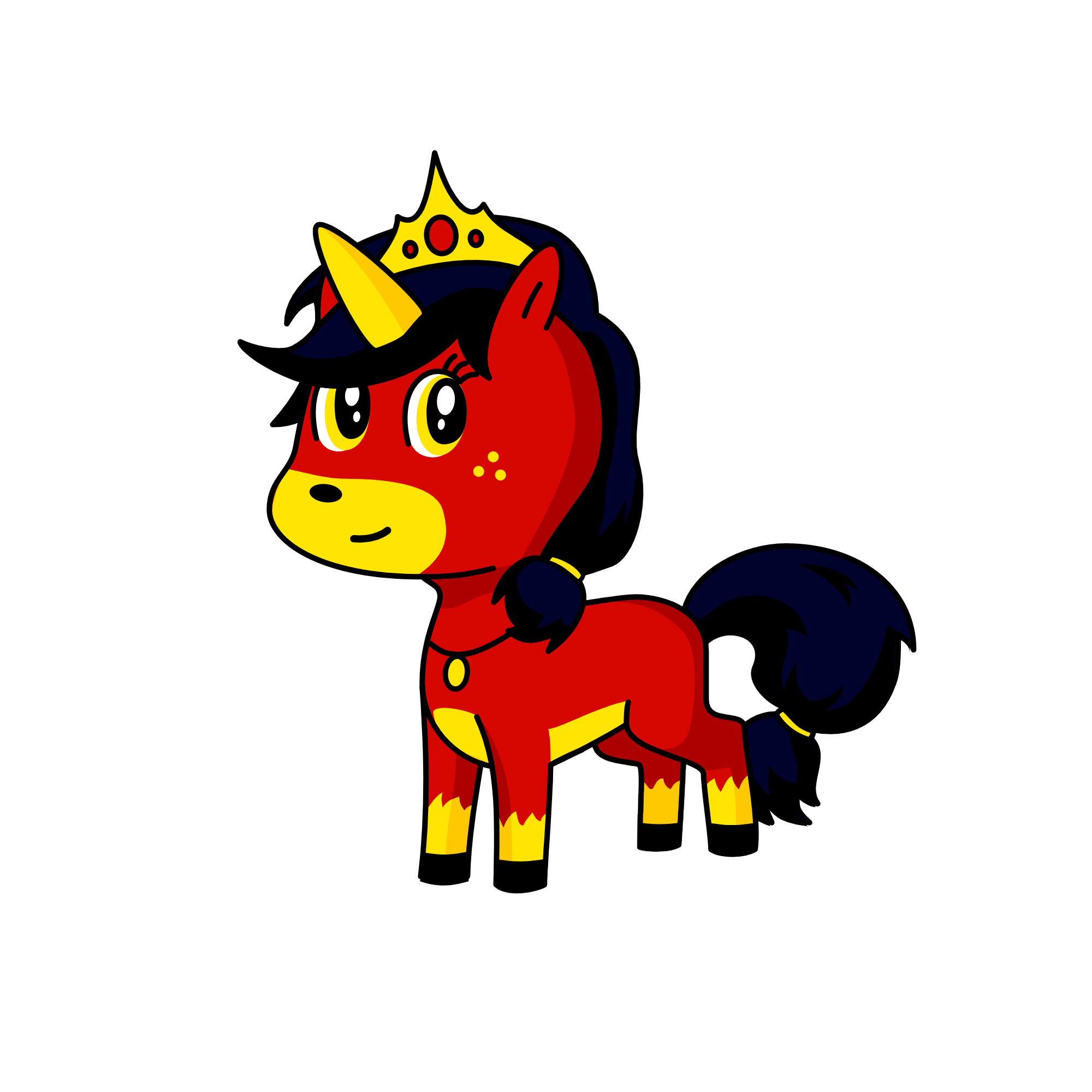 Snow White, the unicorn