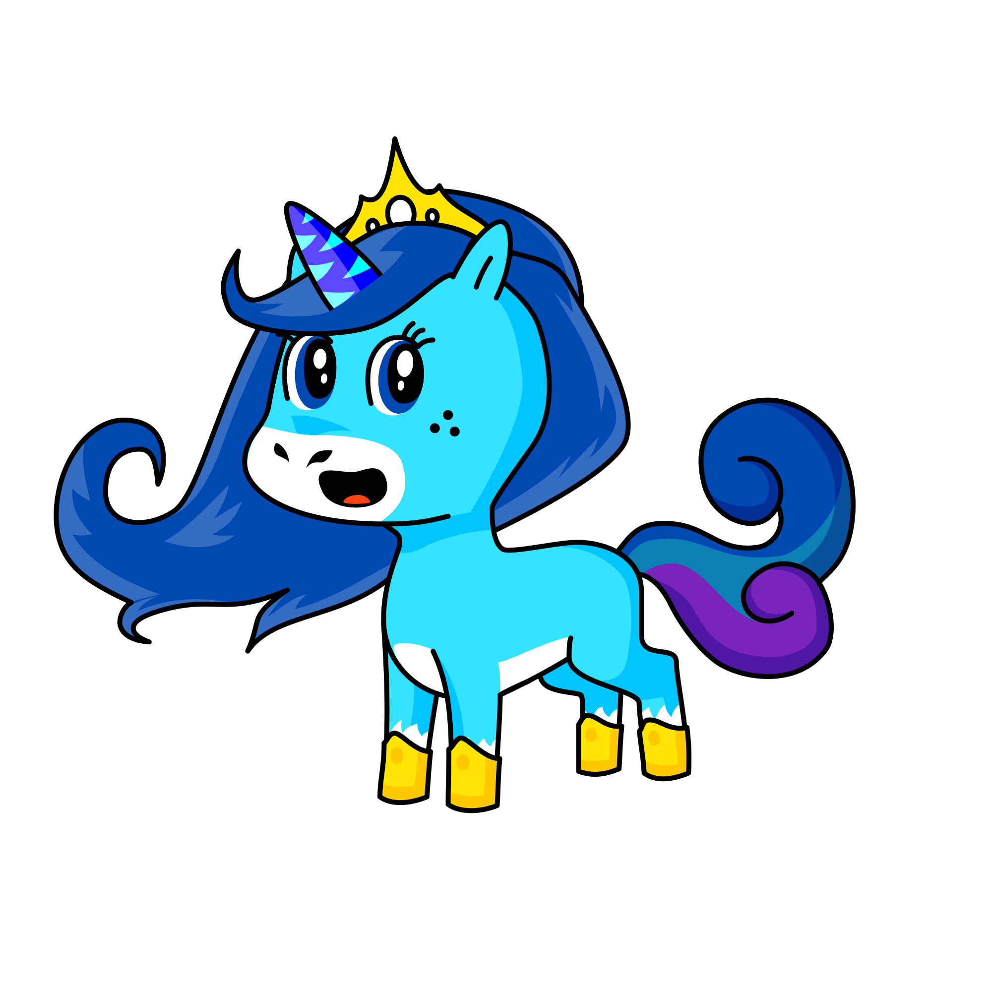 U, the unicorn