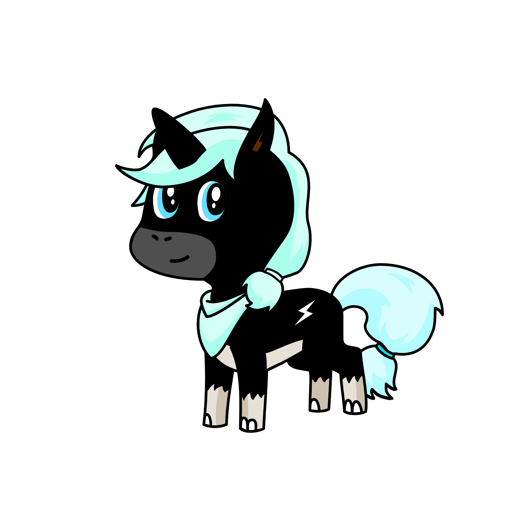Luna, the unicorn