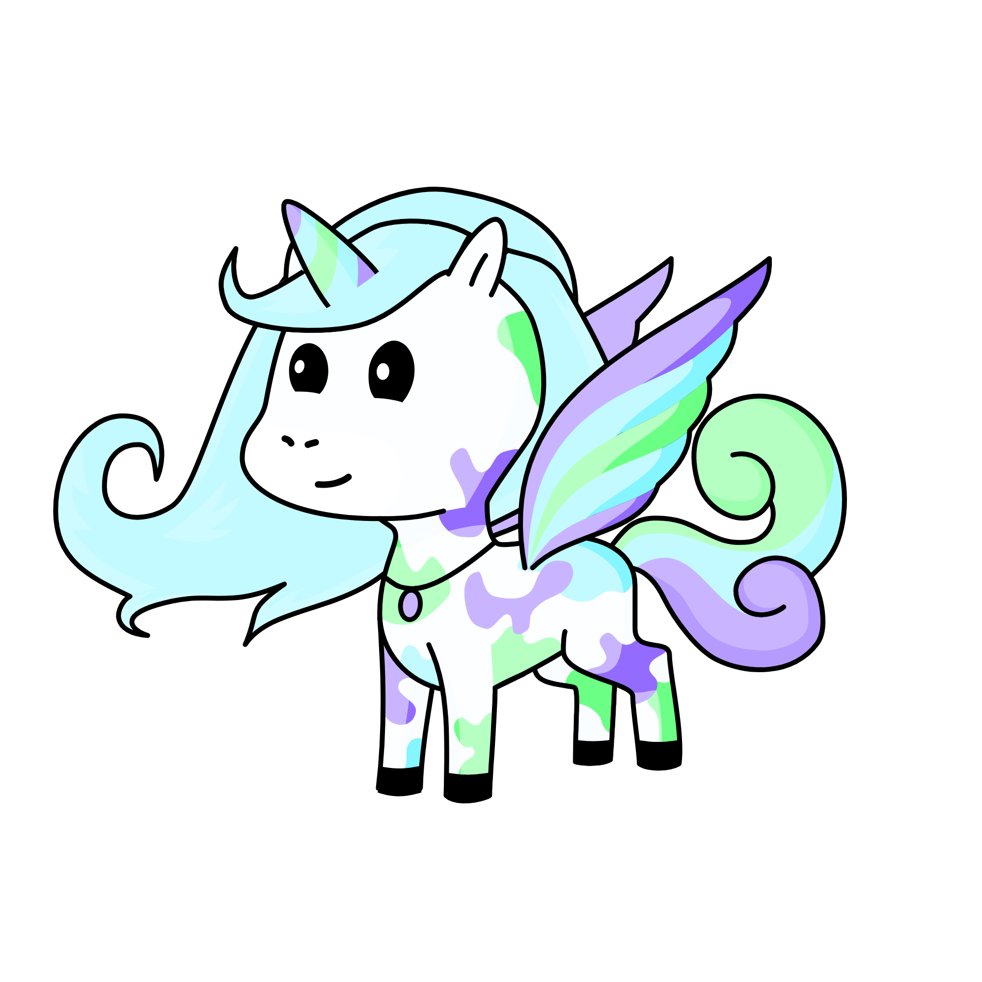 cool , the unicorn