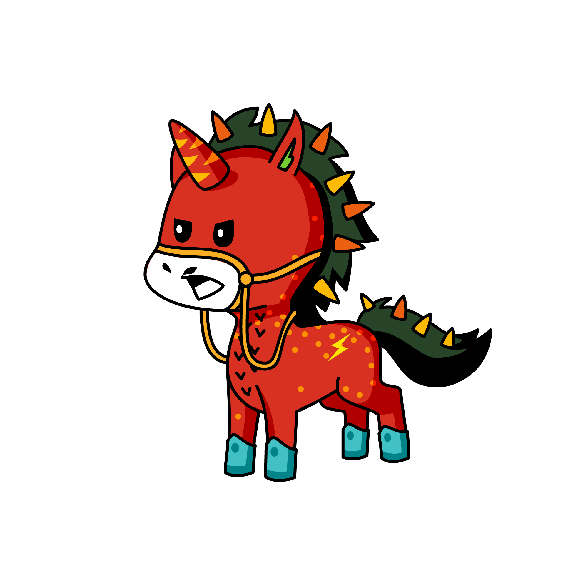 The Dark, the unicorn