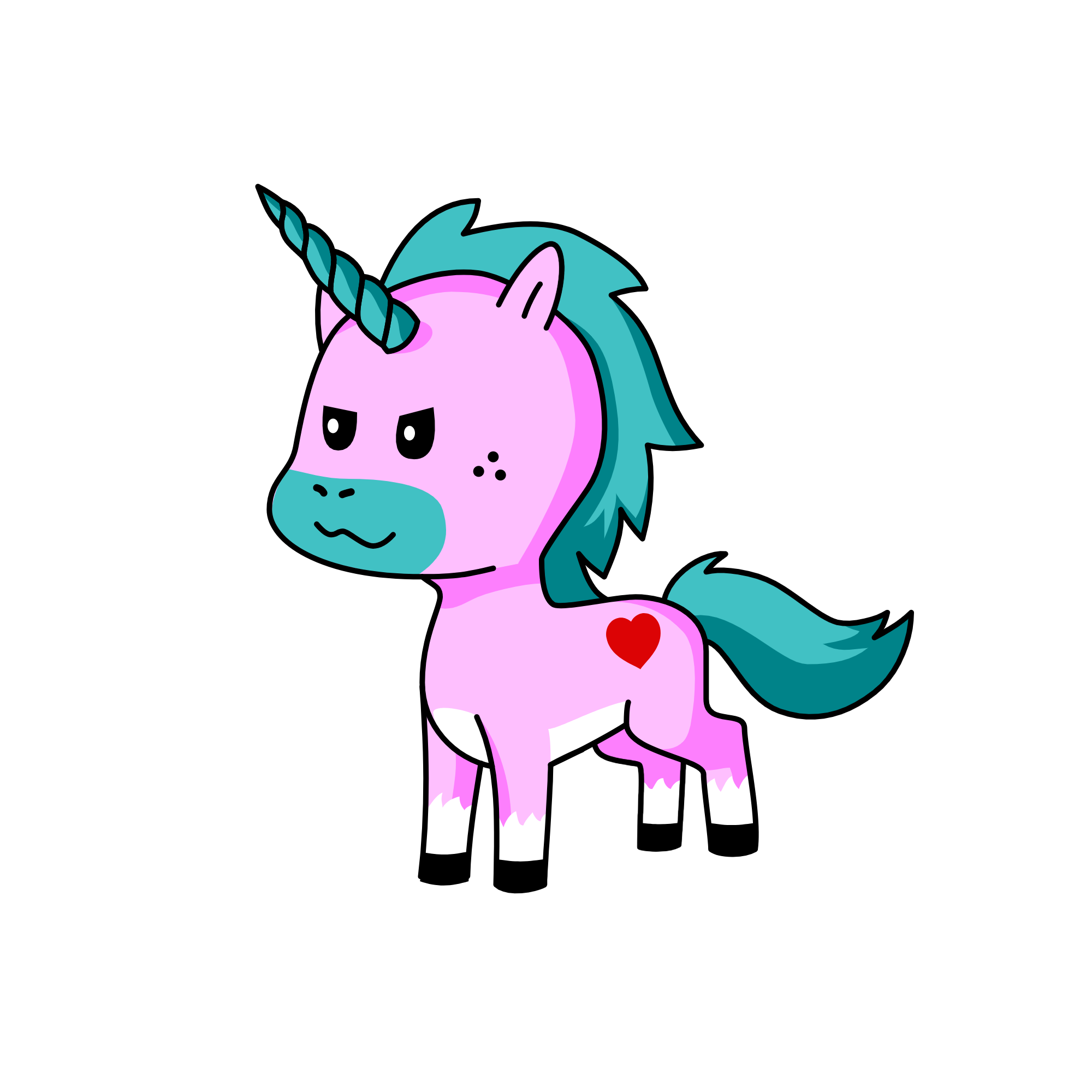 Sparkliana, the unicorn
