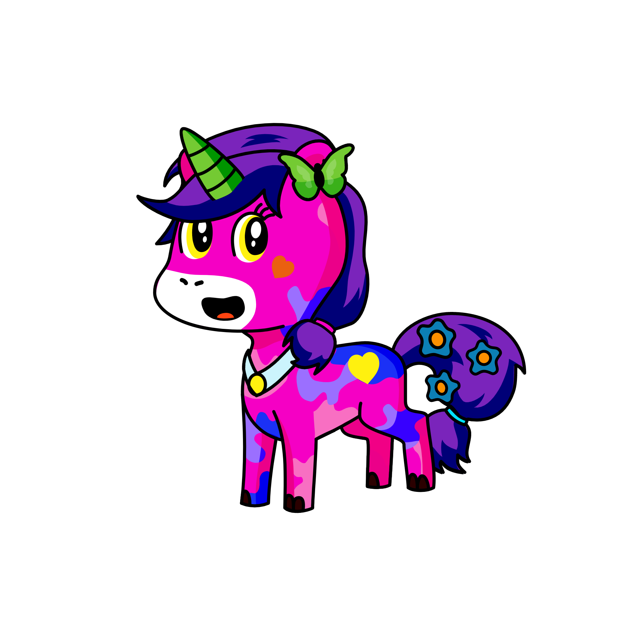 tiger lily, the unicorn