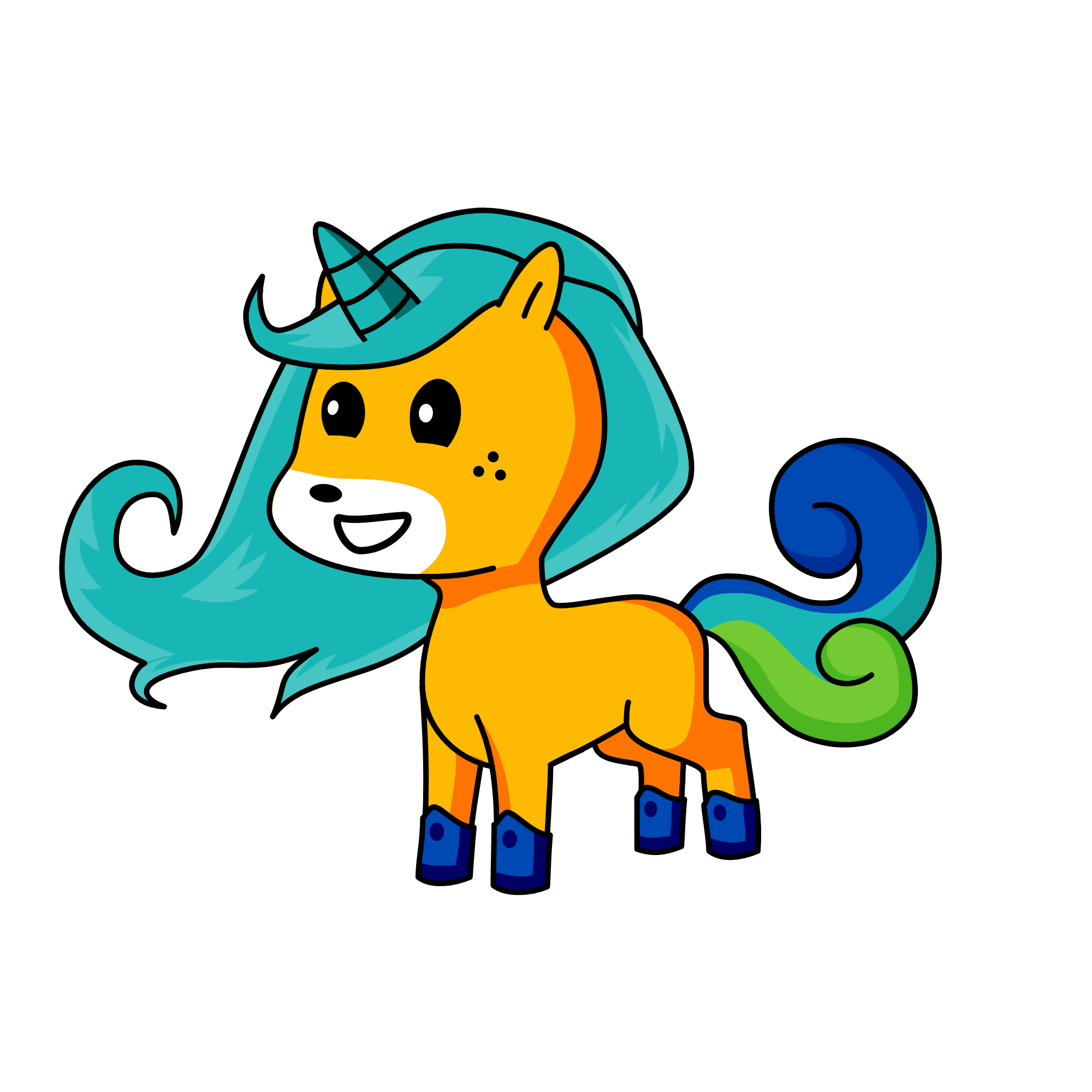 Dena, the unicorn