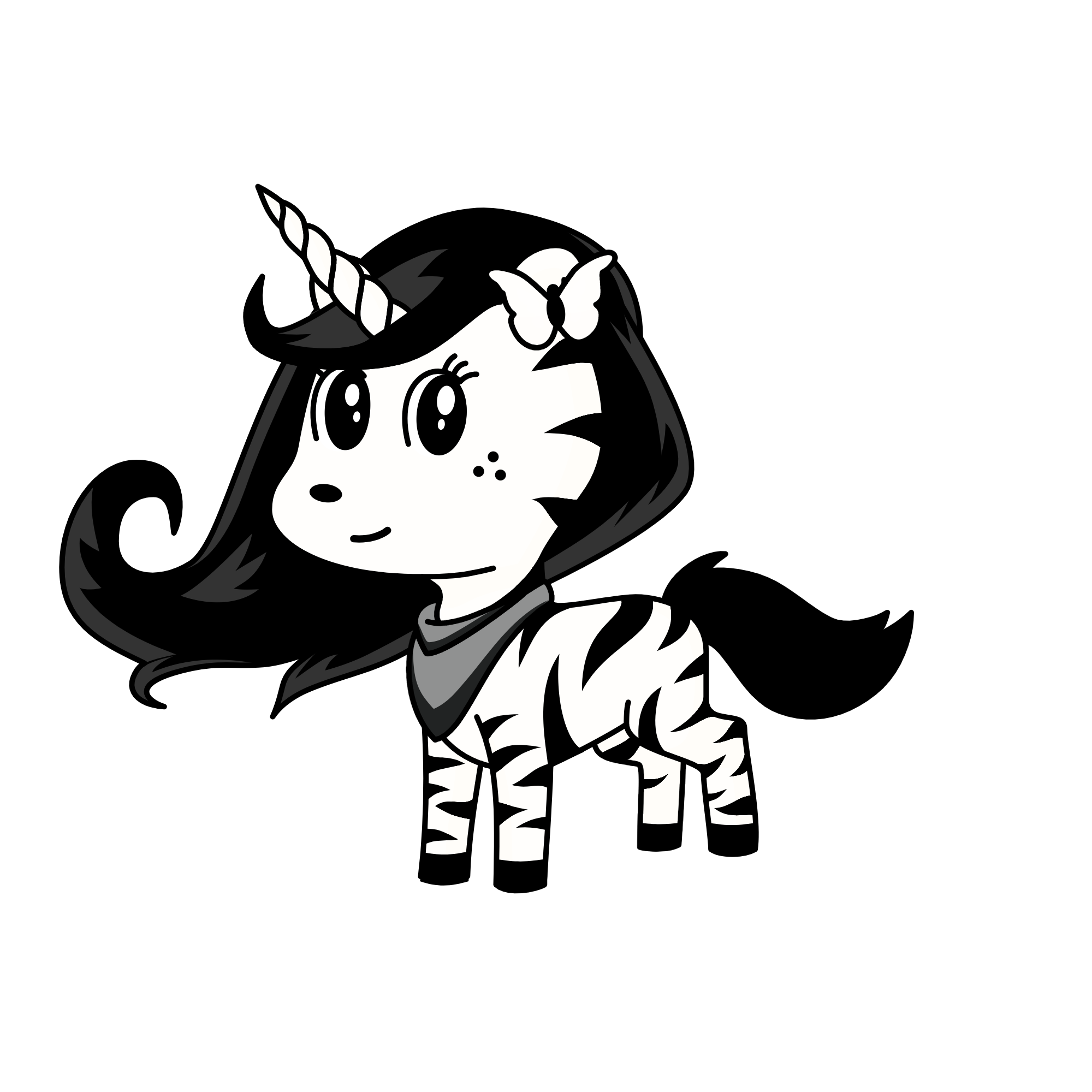 Zebracorn, the unicorn
