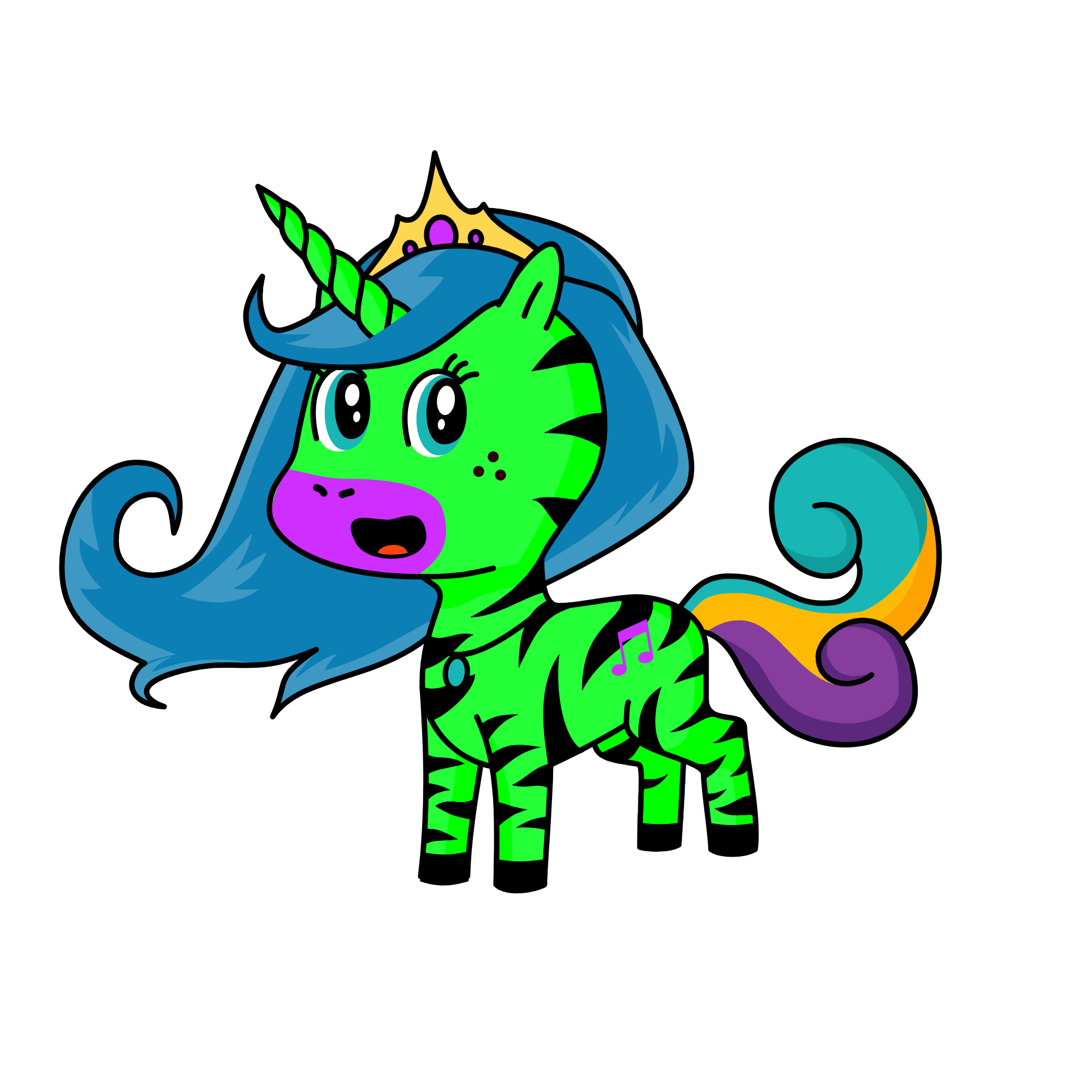 forest, the unicorn