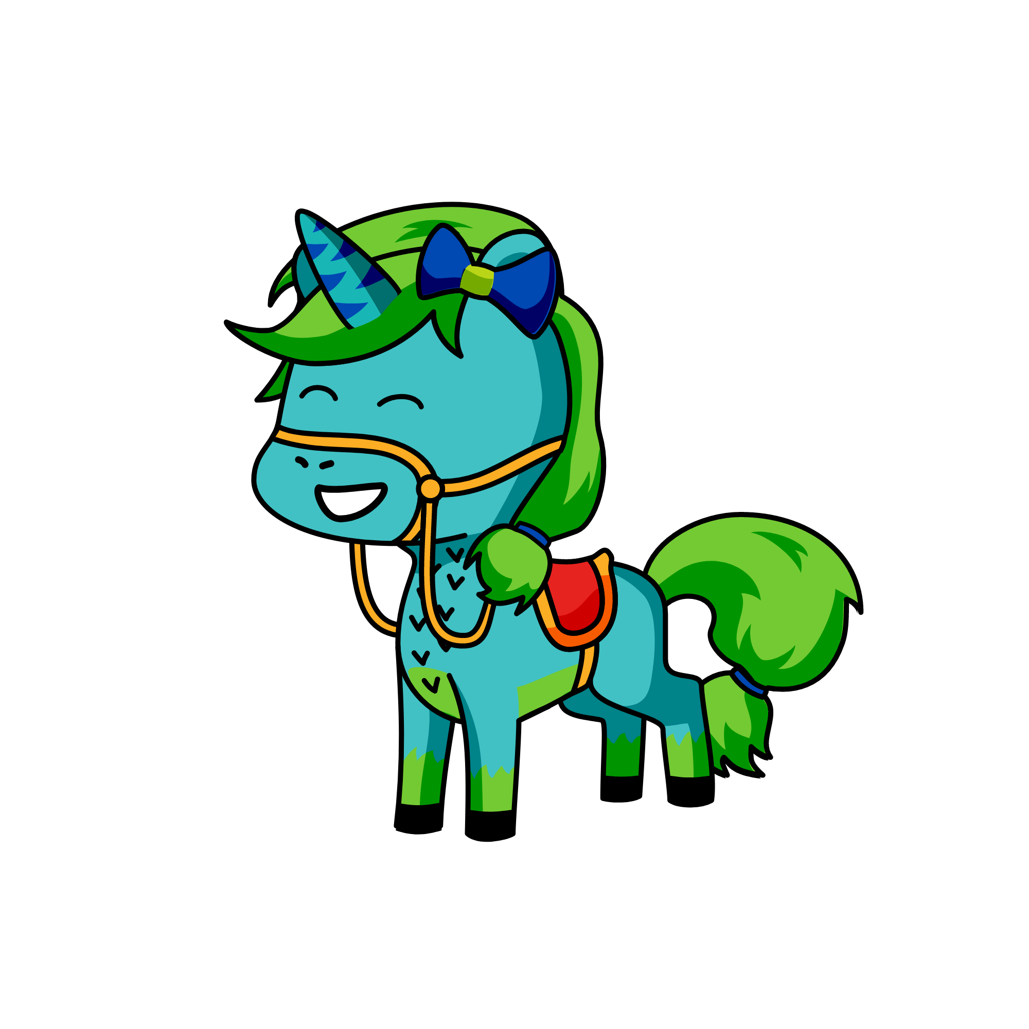 Aquacorn, the unicorn