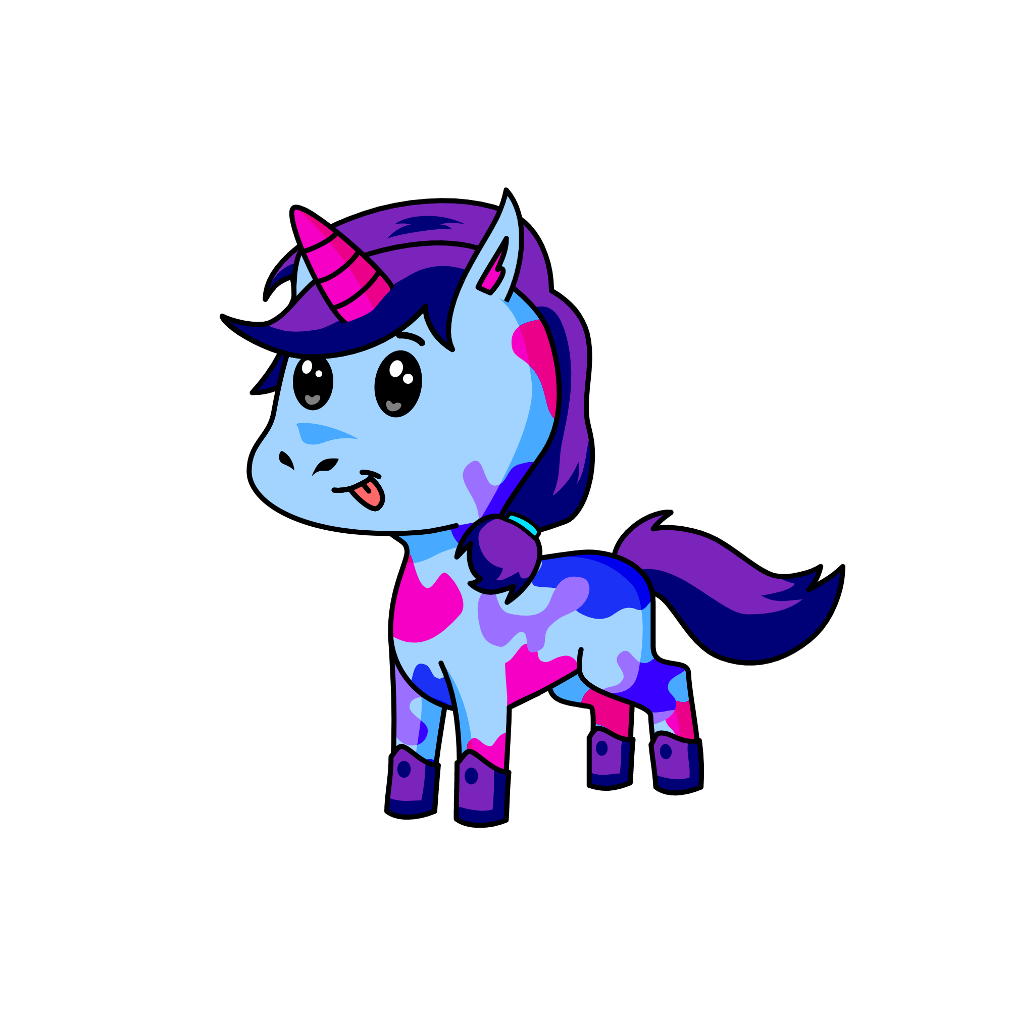 painter, the unicorn