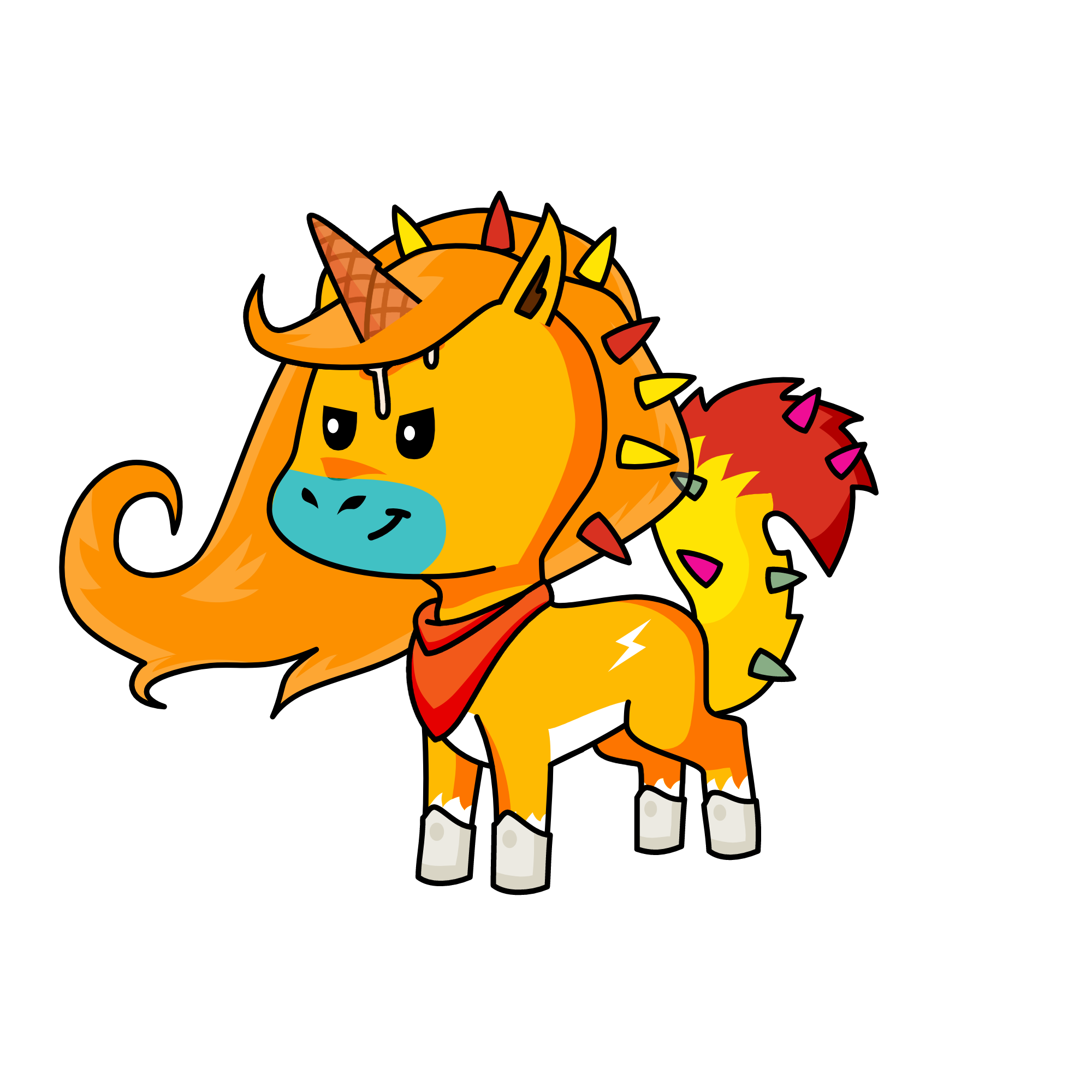 Rockyunicorn, the unicorn