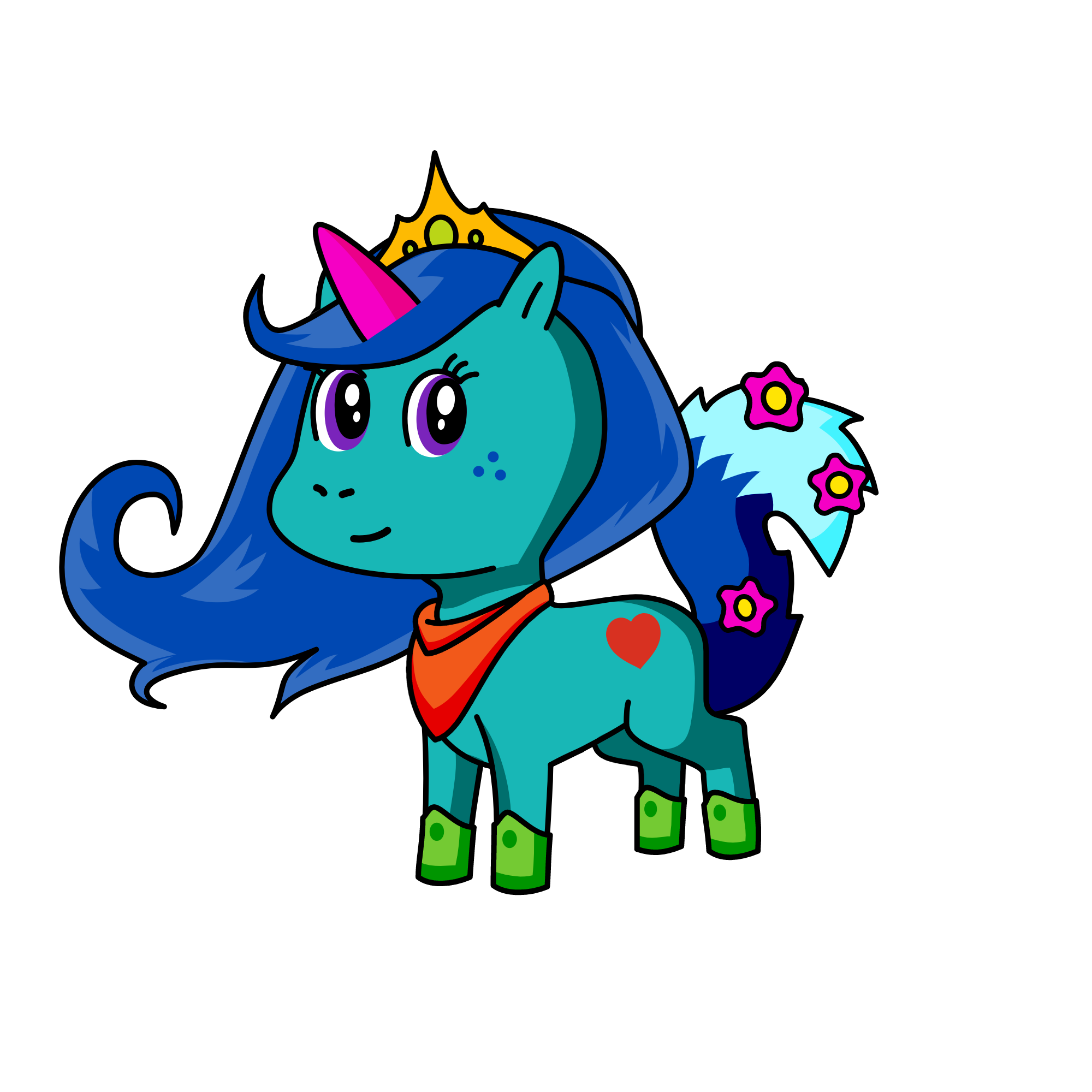 Alien, the unicorn