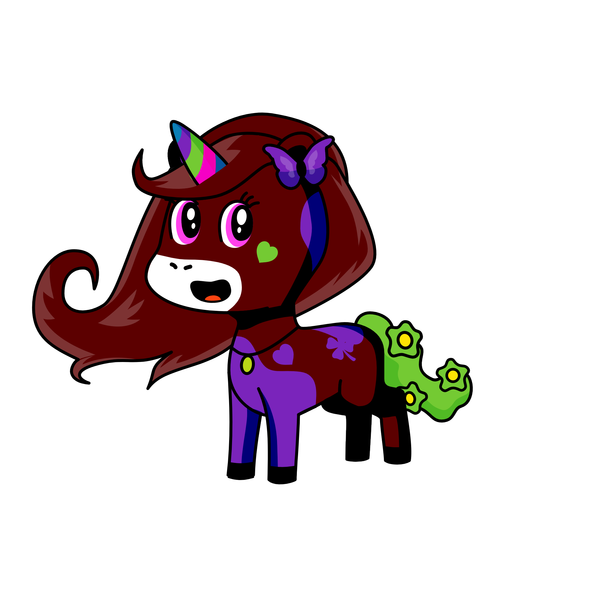 Elva, the unicorn