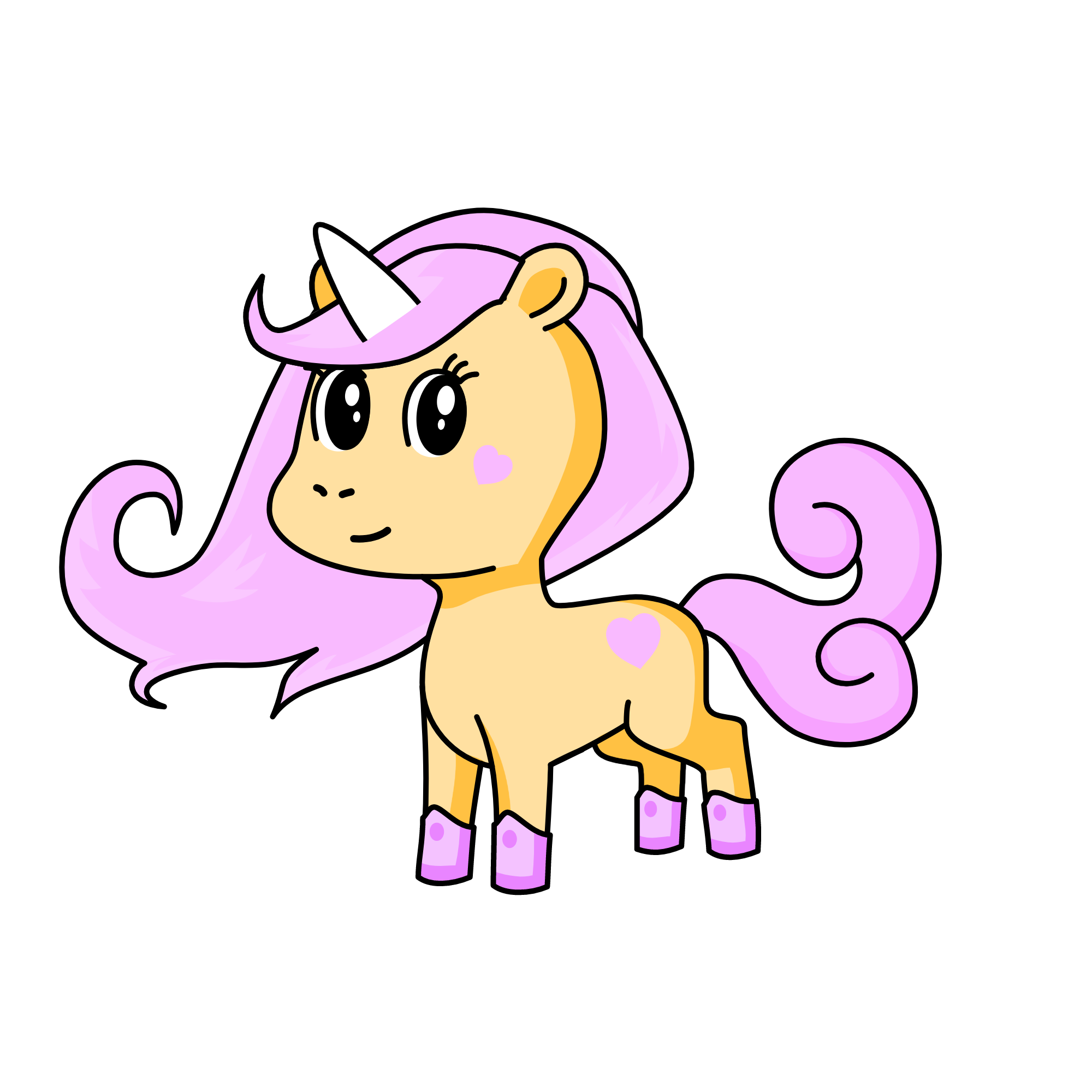 Dolce, the unicorn