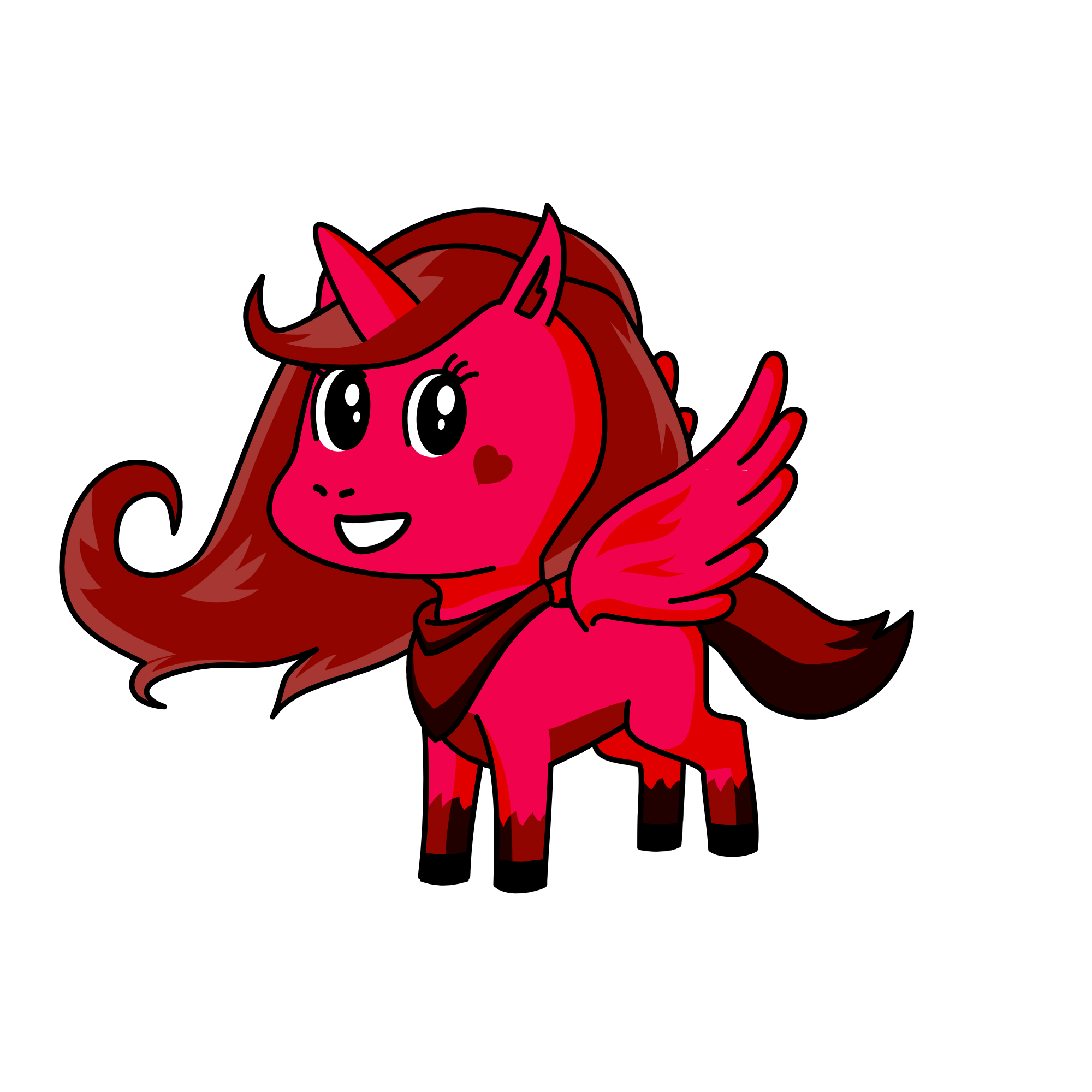 Peperina, the unicorn