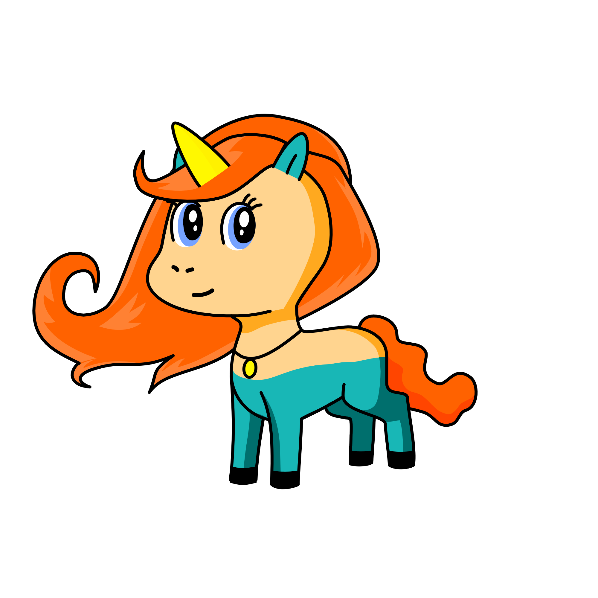 Merida, the unicorn