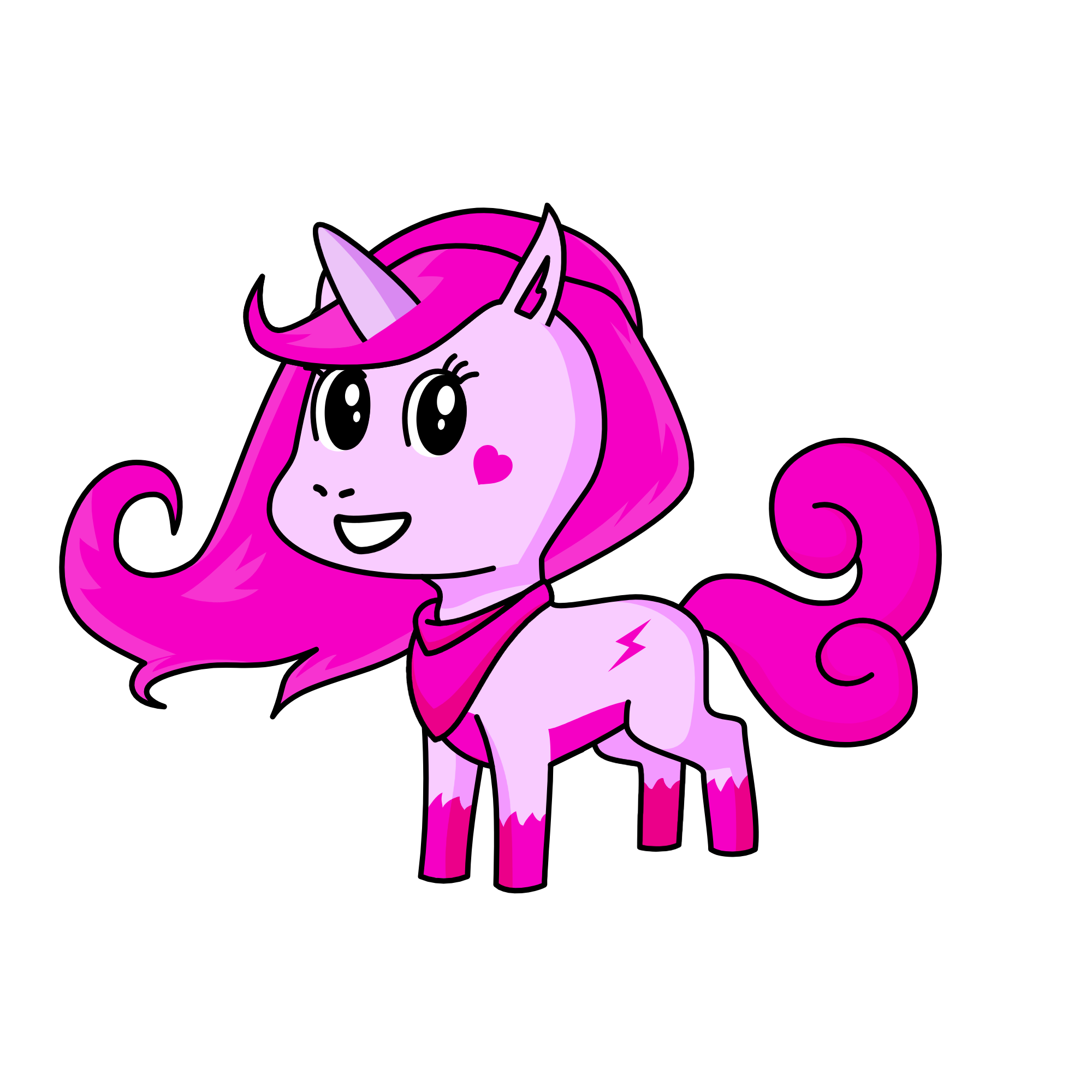 Bellina, the unicorn