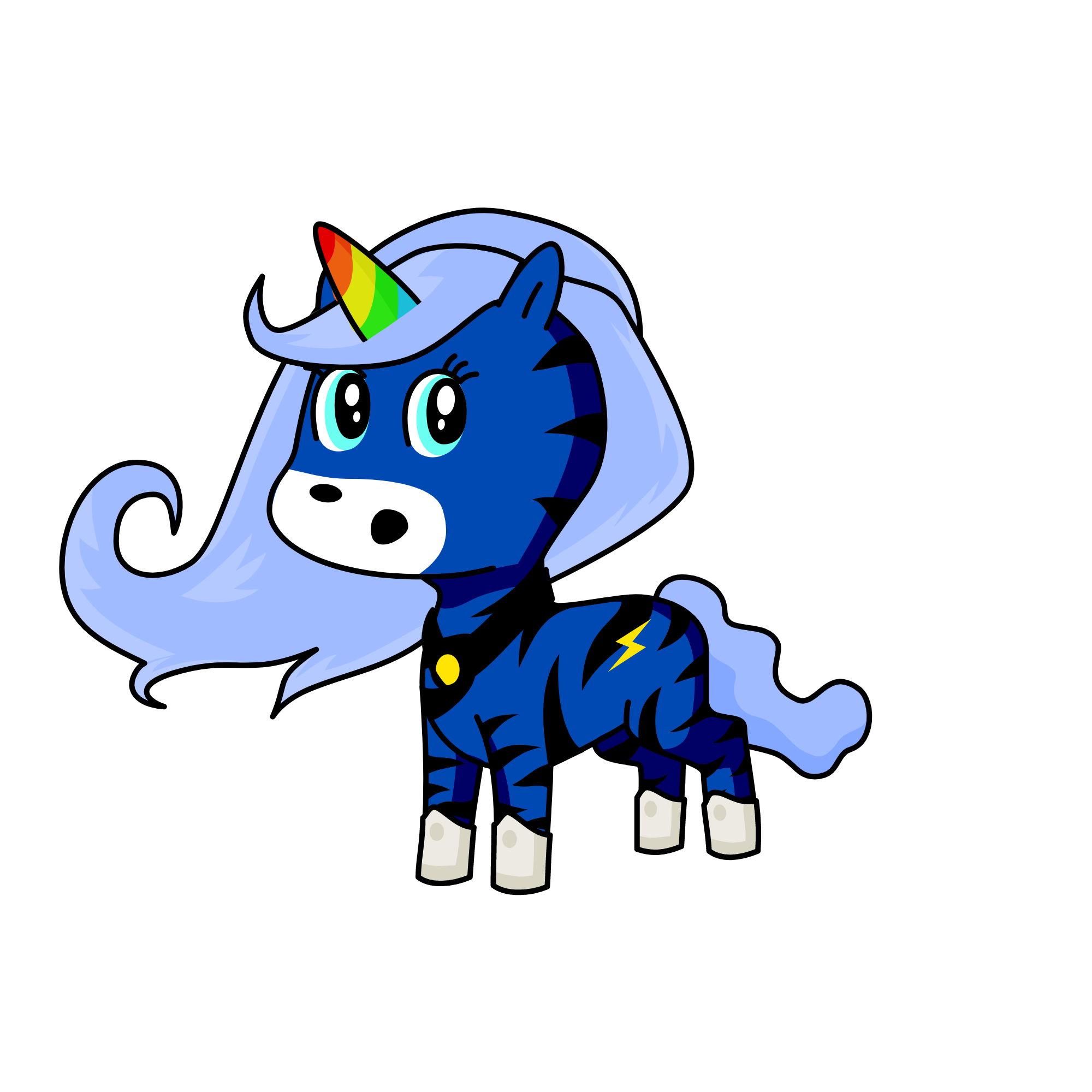 ღkitty kunღ, the unicorn