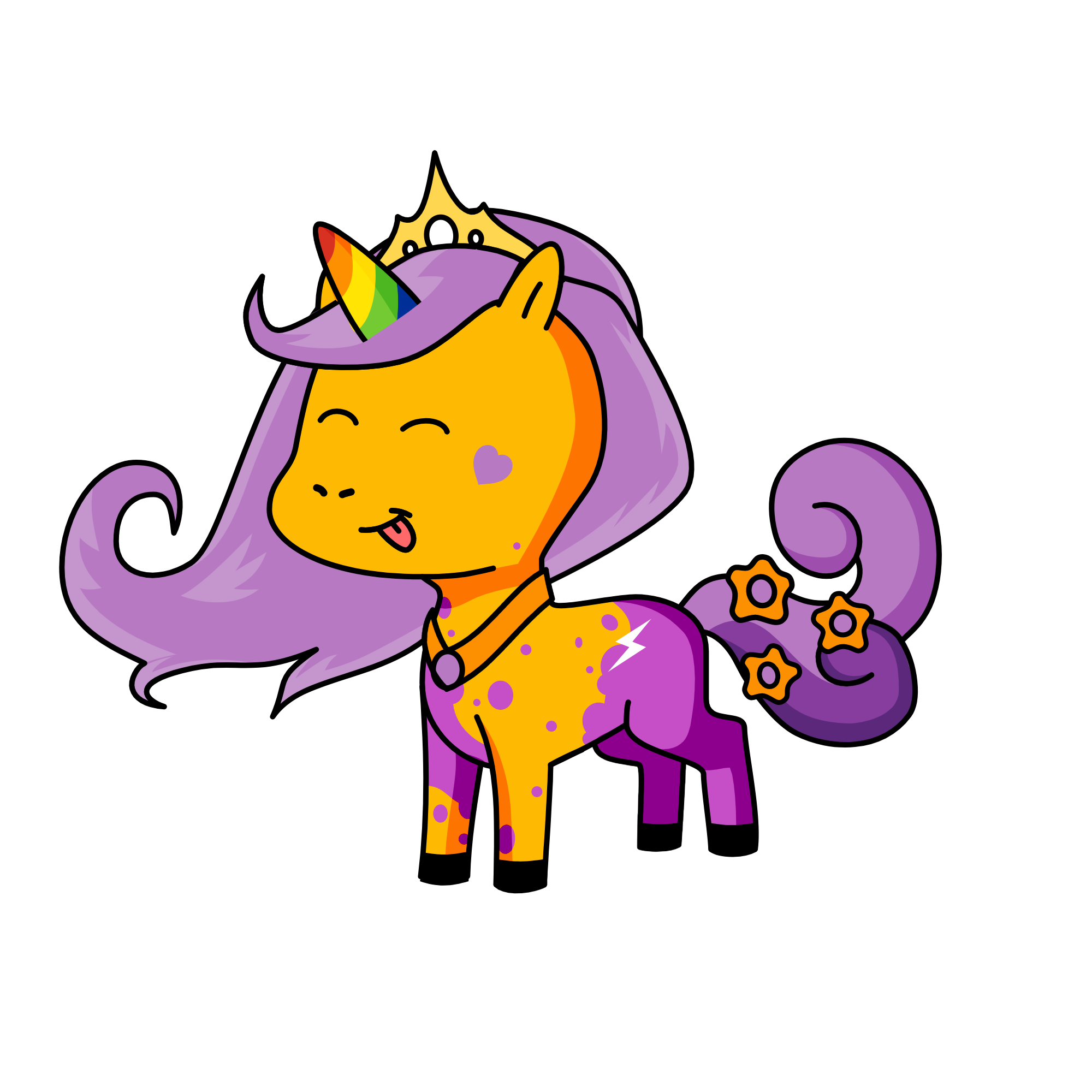 Sally, the unicorn