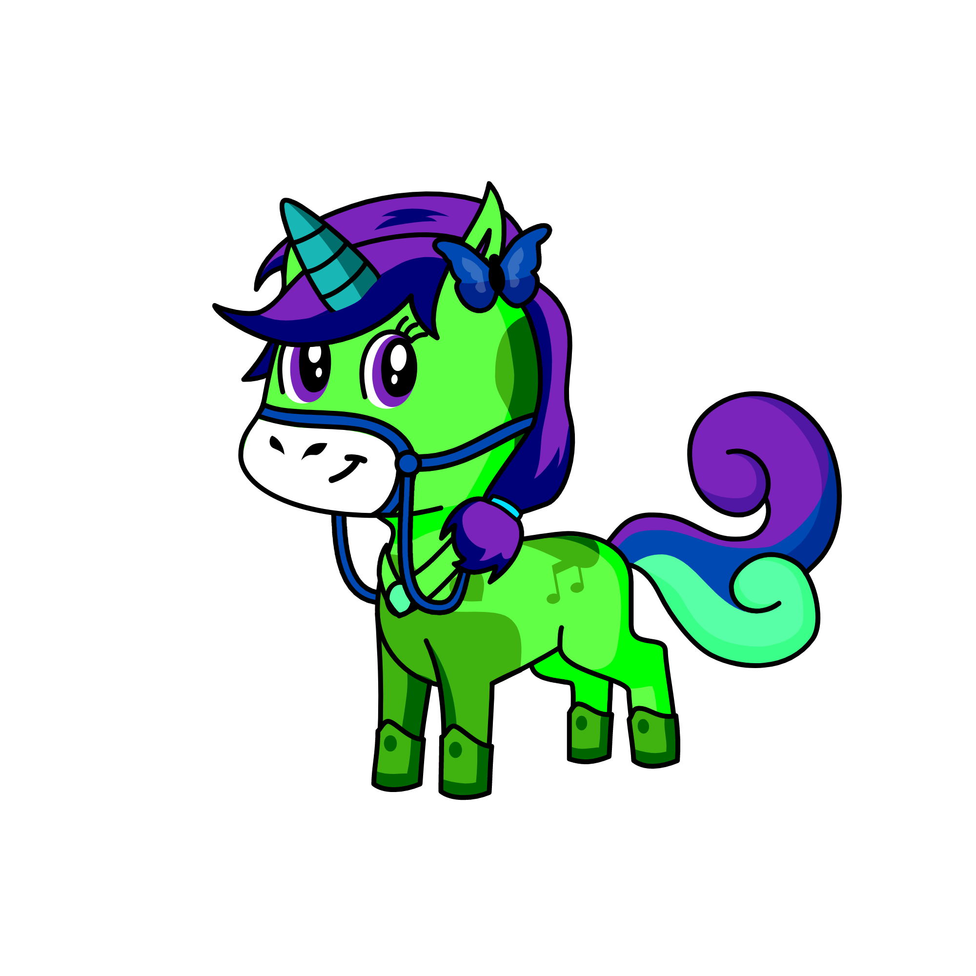 Princess Panda , the unicorn