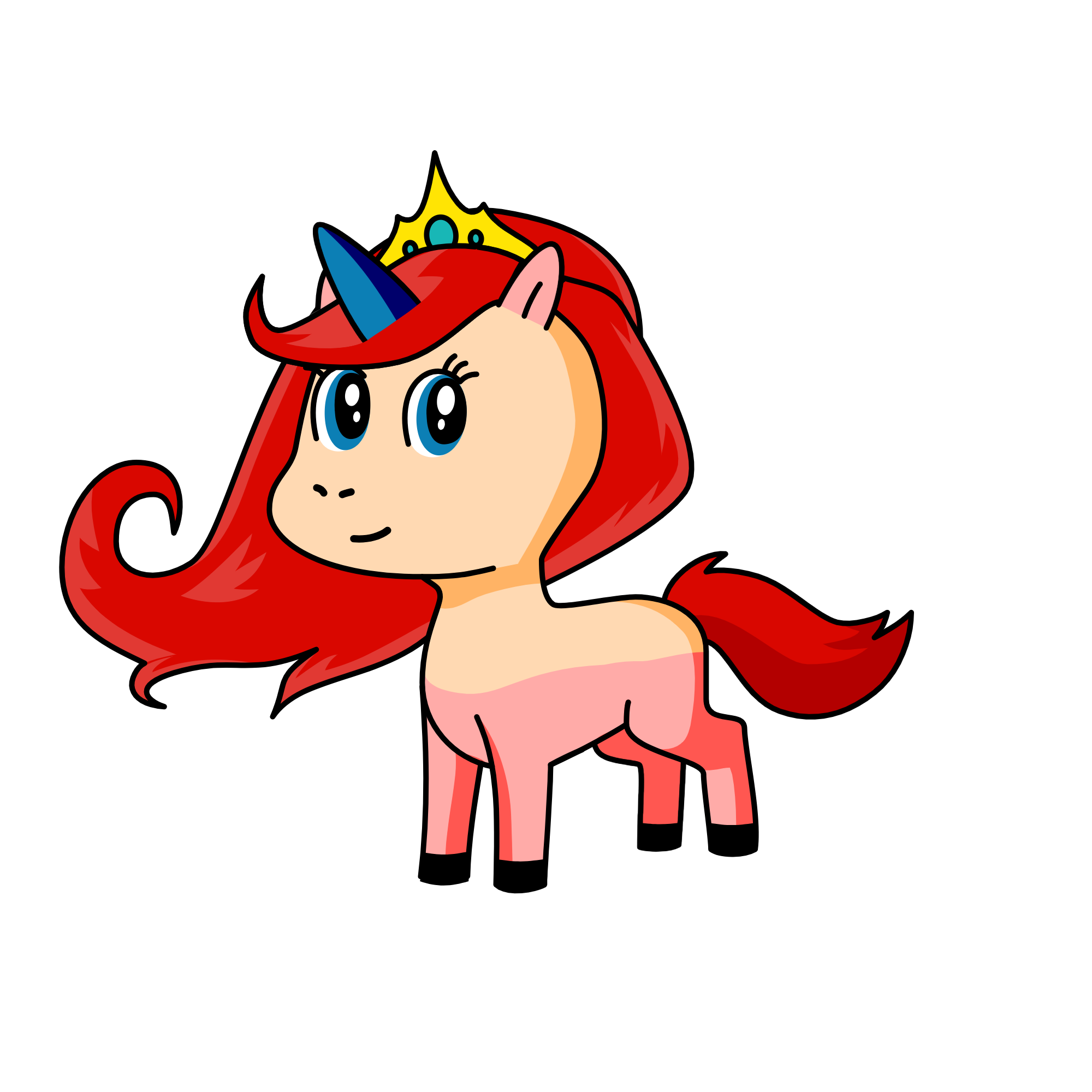 Ariel, the unicorn