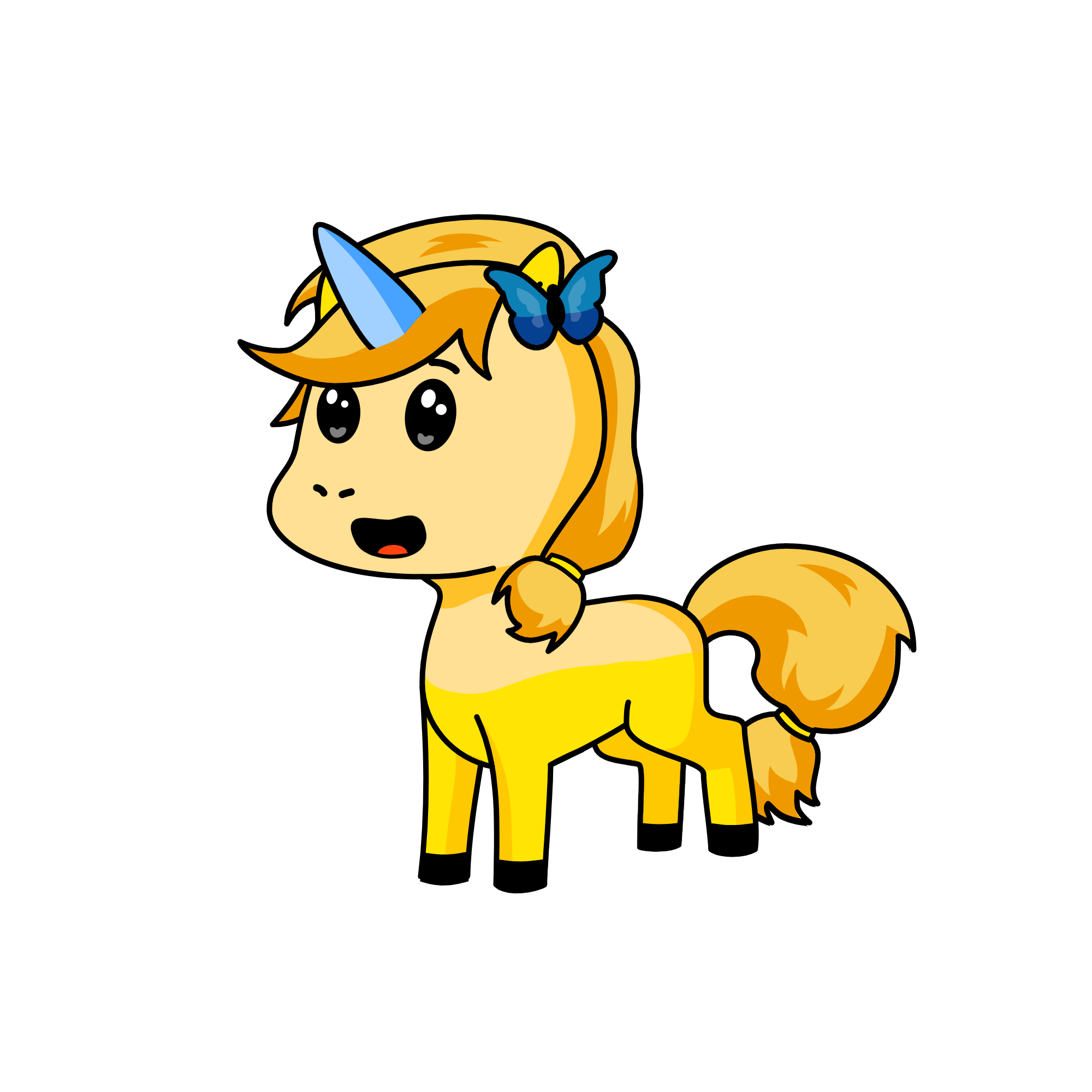 Belle, the unicorn