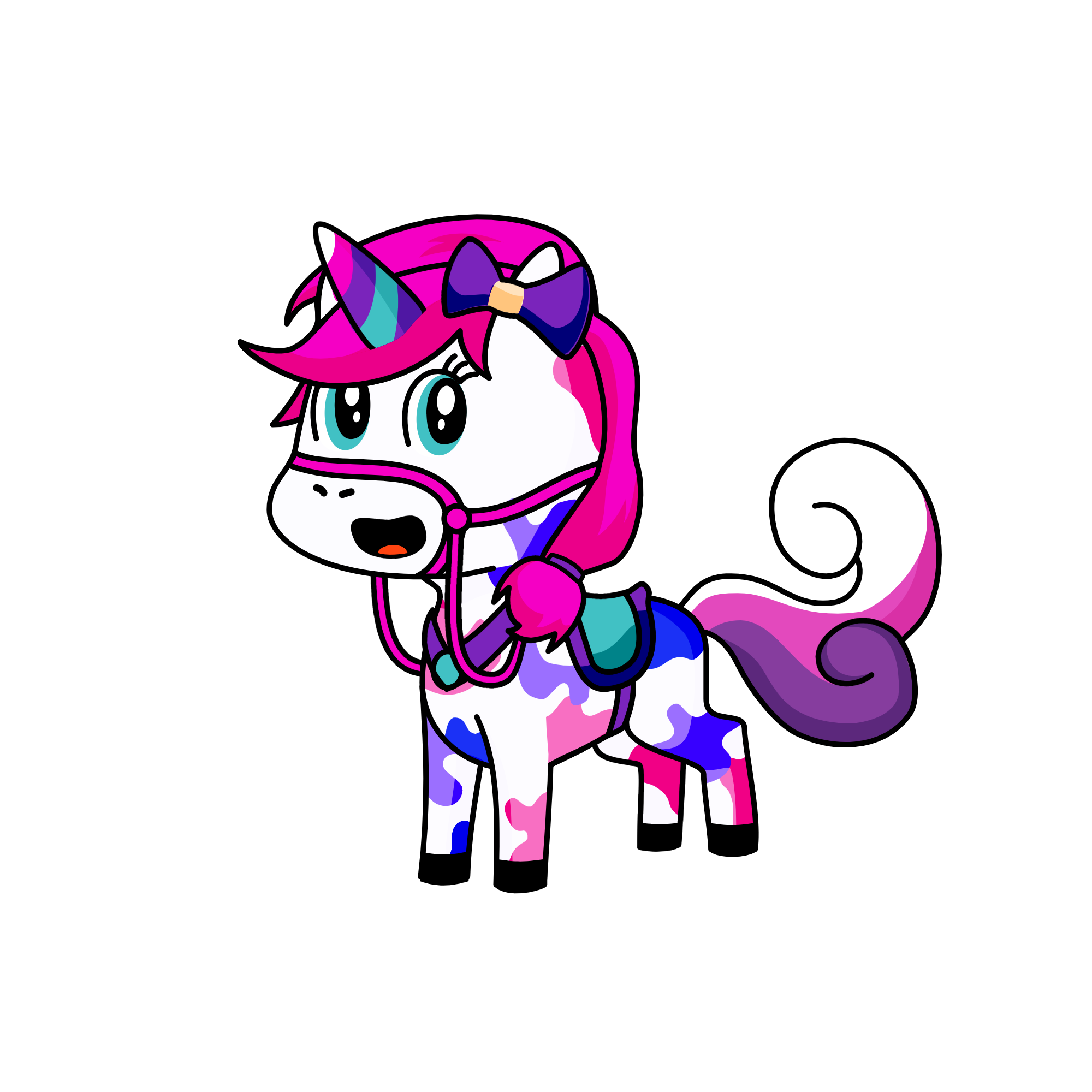 spots, the unicorn