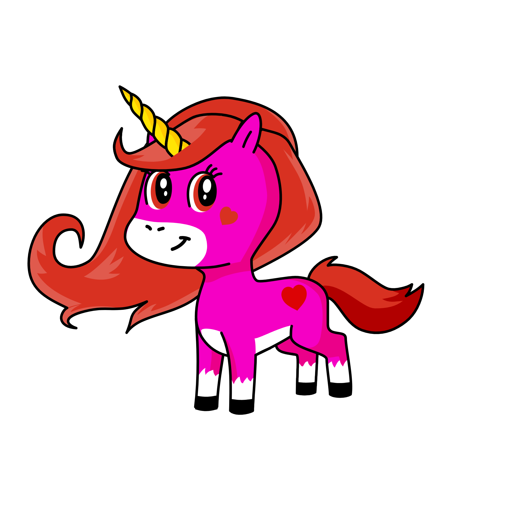 Erikka, the unicorn