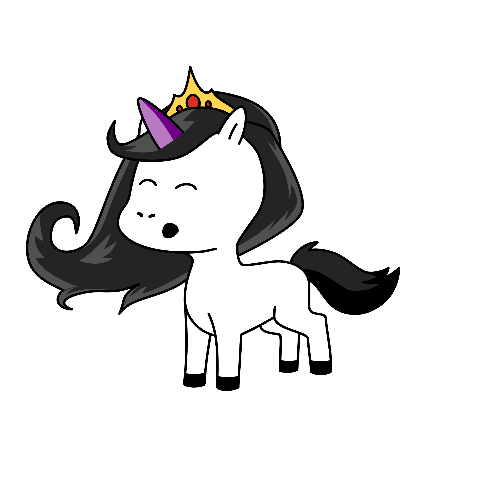 Snow White, the unicorn