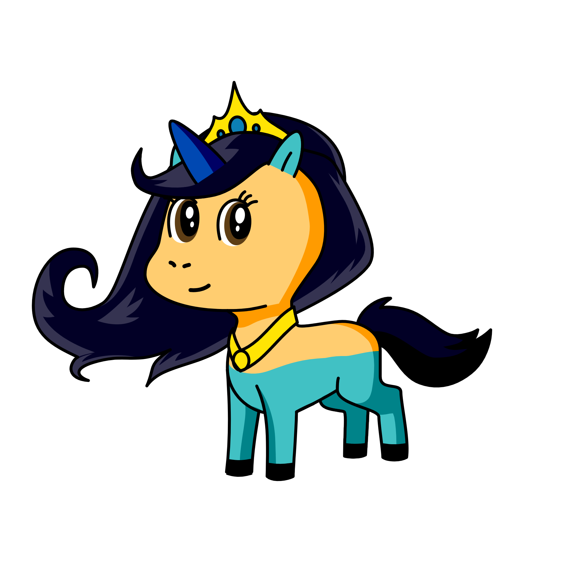 Jasmine, the unicorn