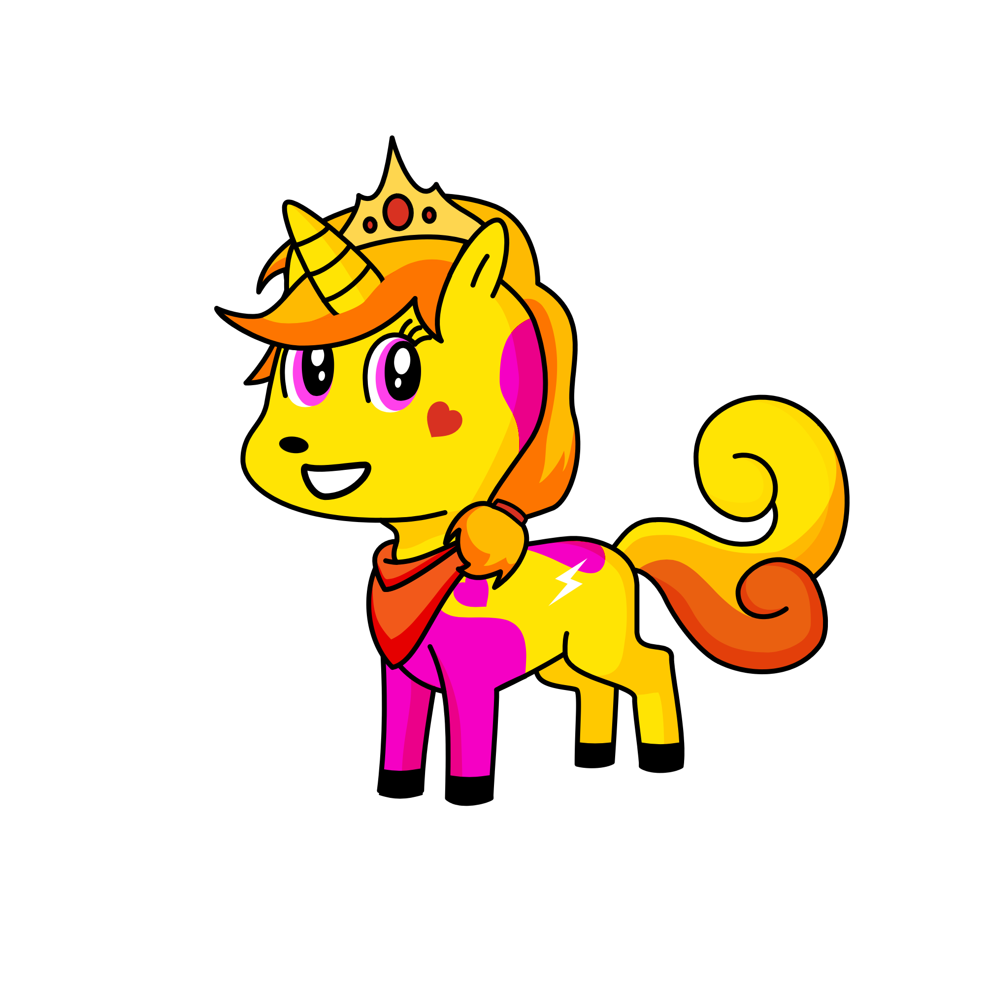 Sunny, the unicorn