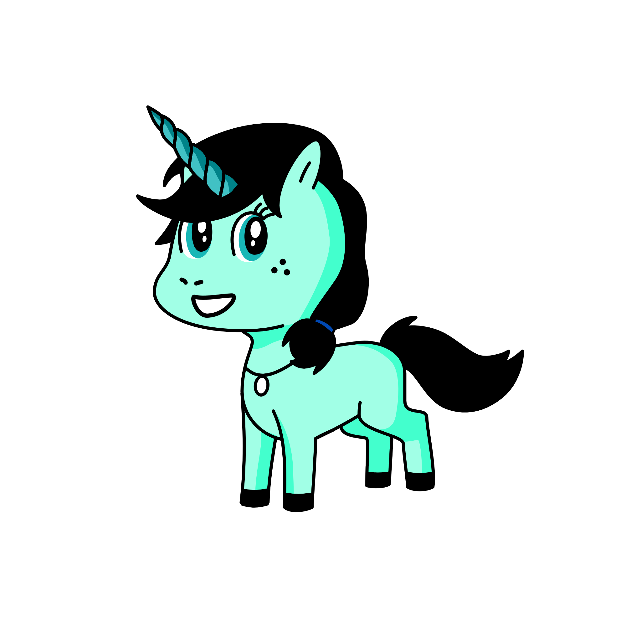 Jasmine, the unicorn