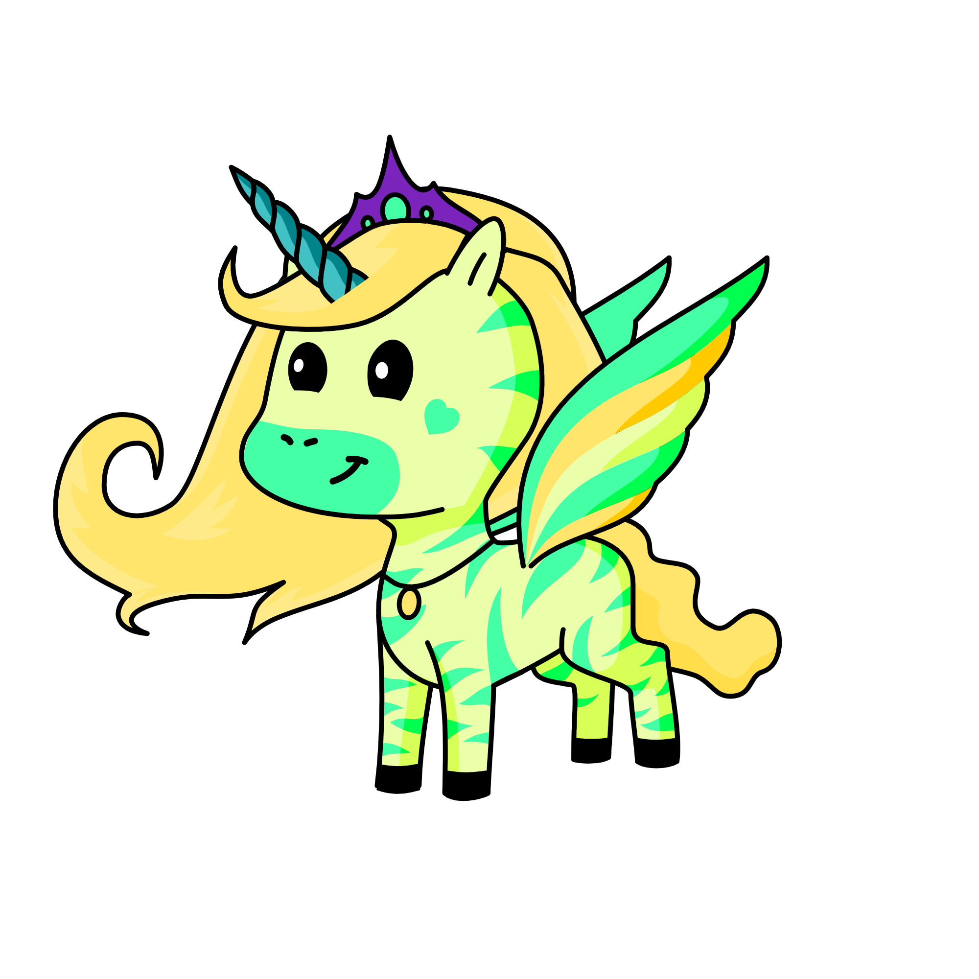 Dimond, the unicorn