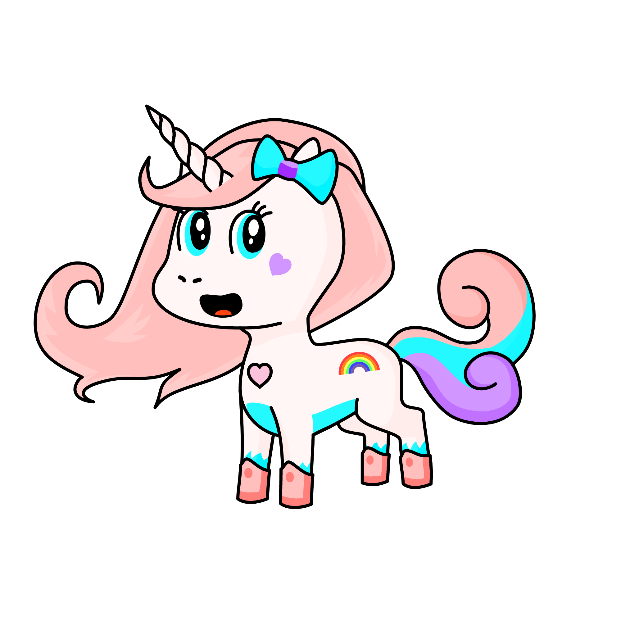 cupcake, the unicorn