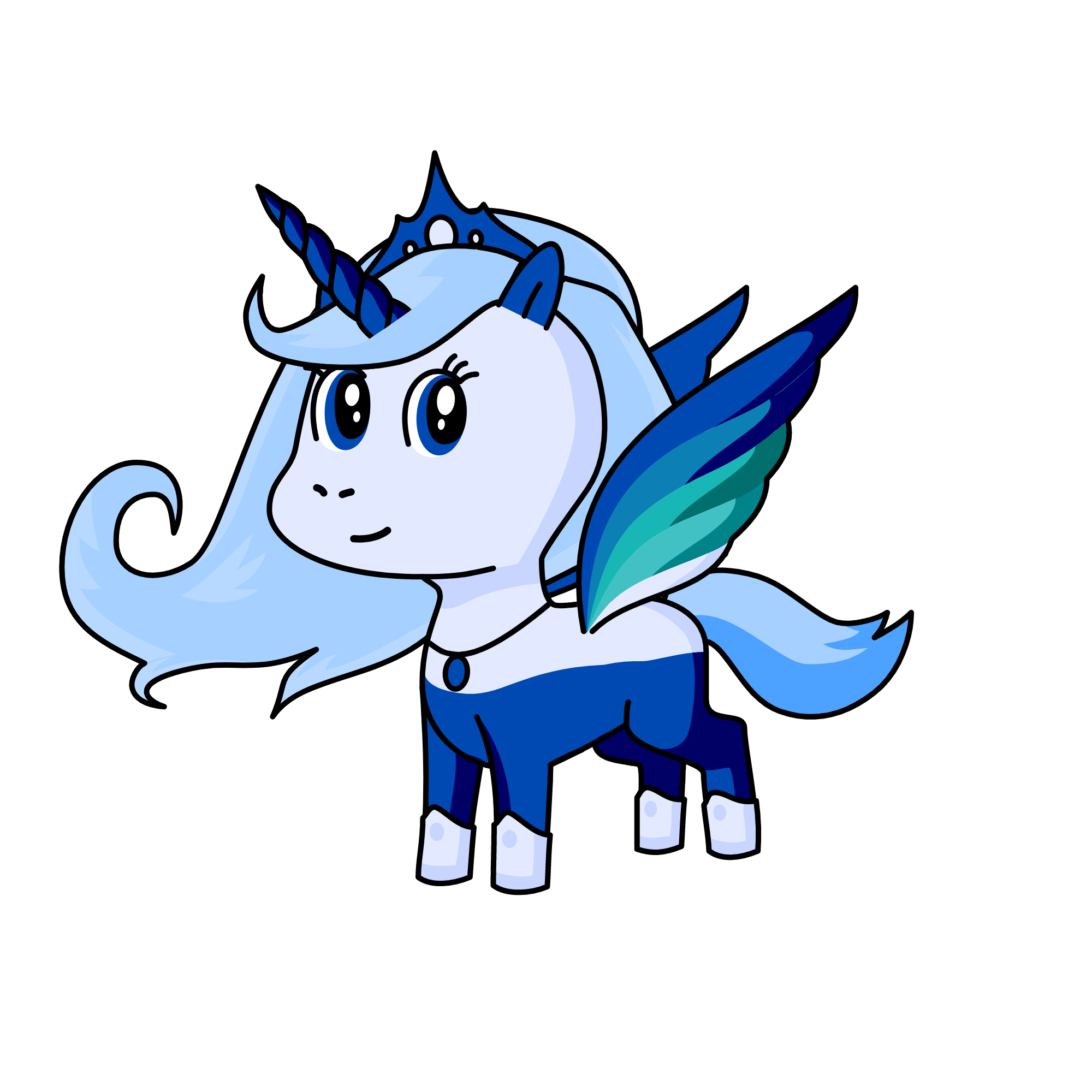 Elsa, the unicorn