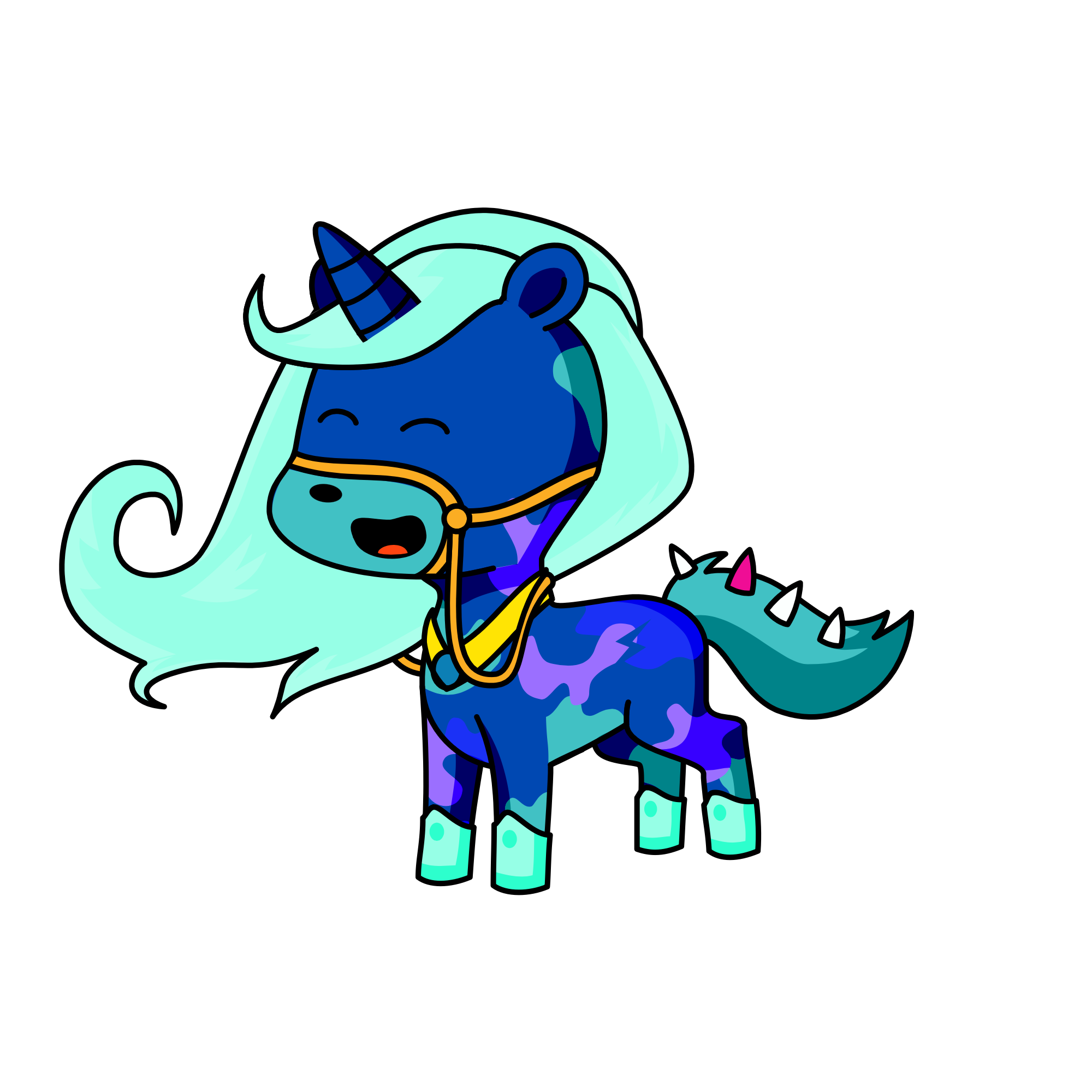 Icy, the unicorn