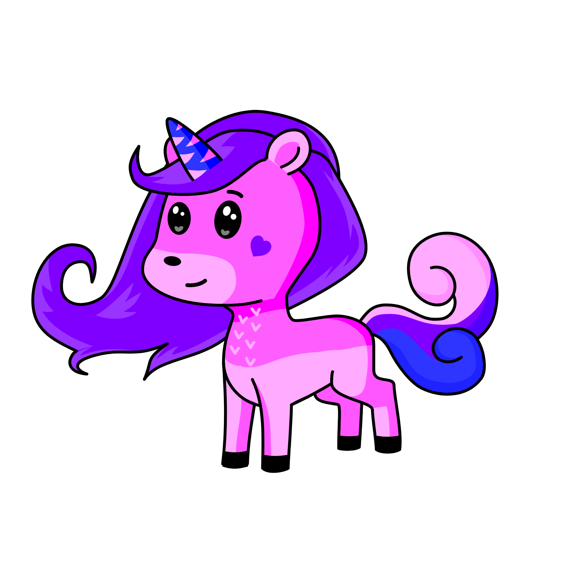 Safa, the unicorn