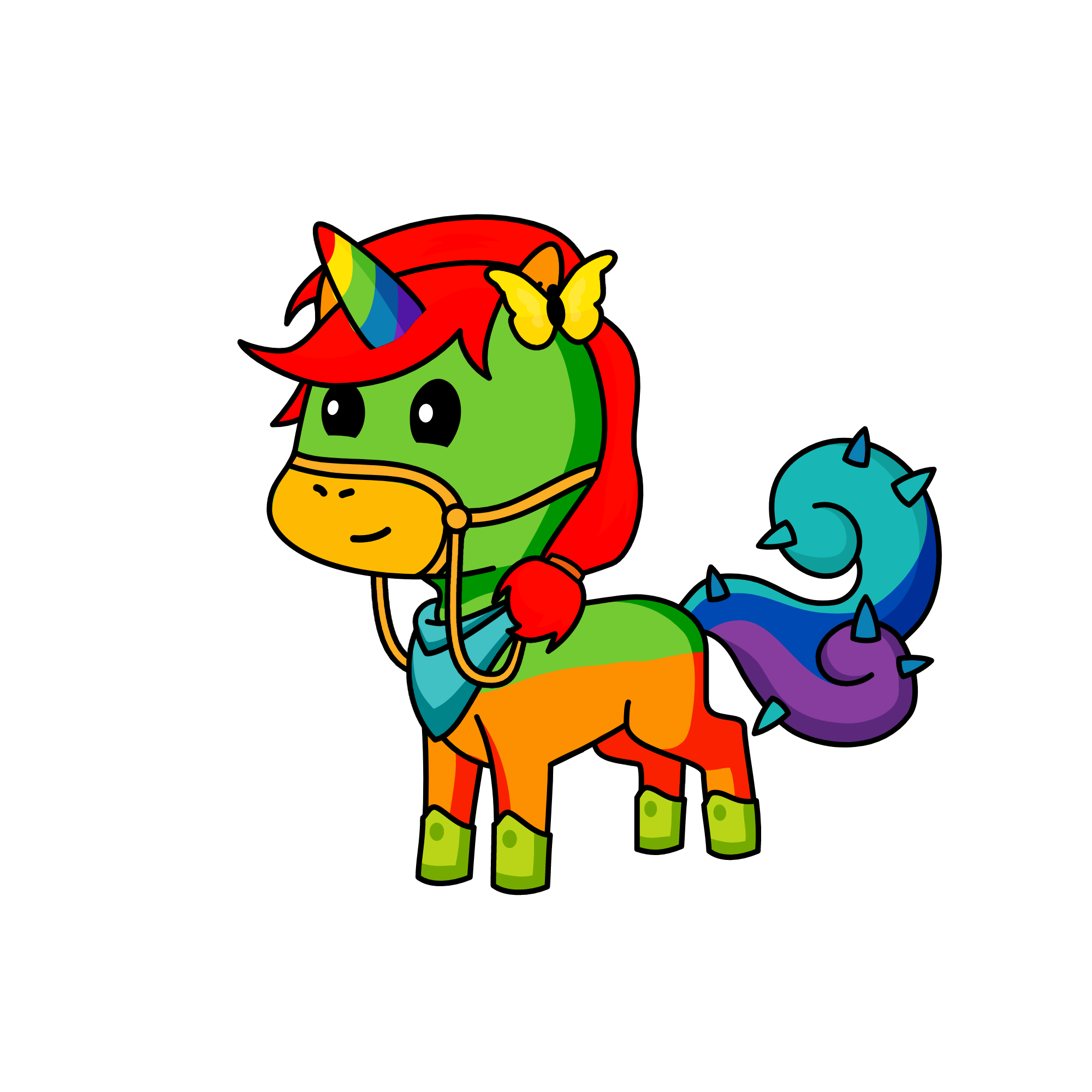 Rainbowcornio, the unicorn