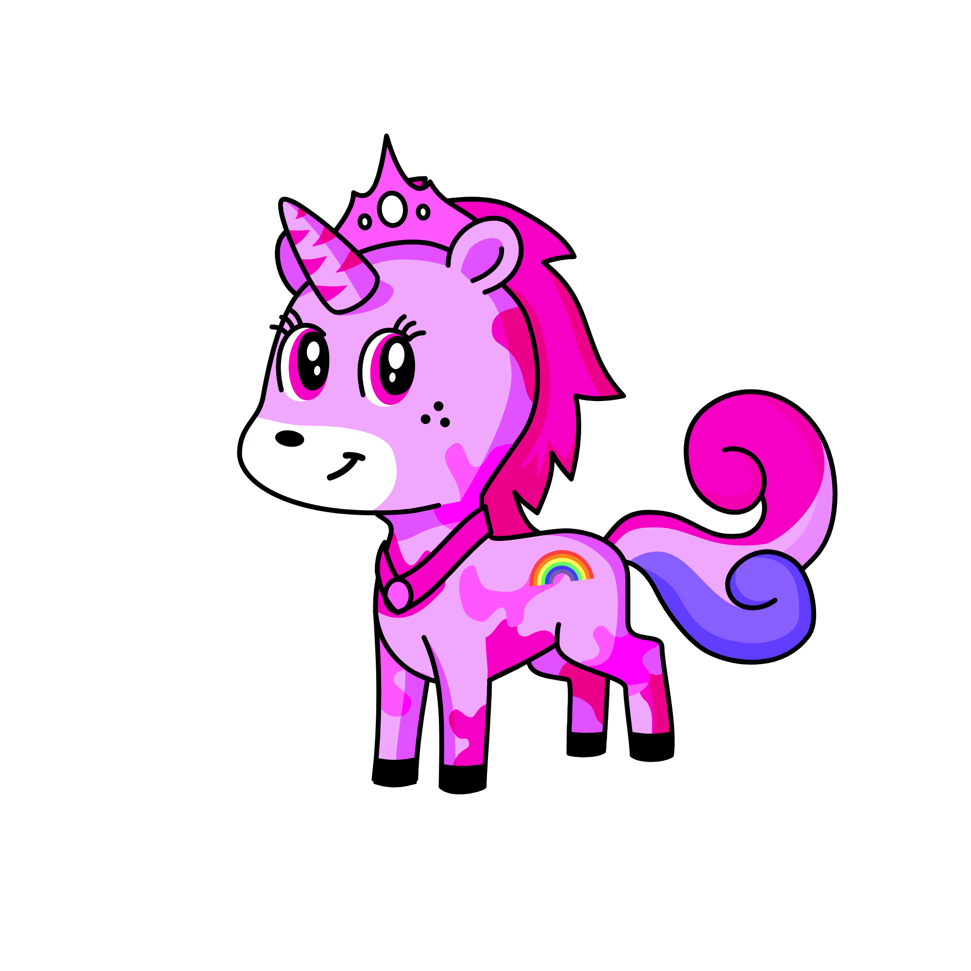 pinkalishious, the unicorn