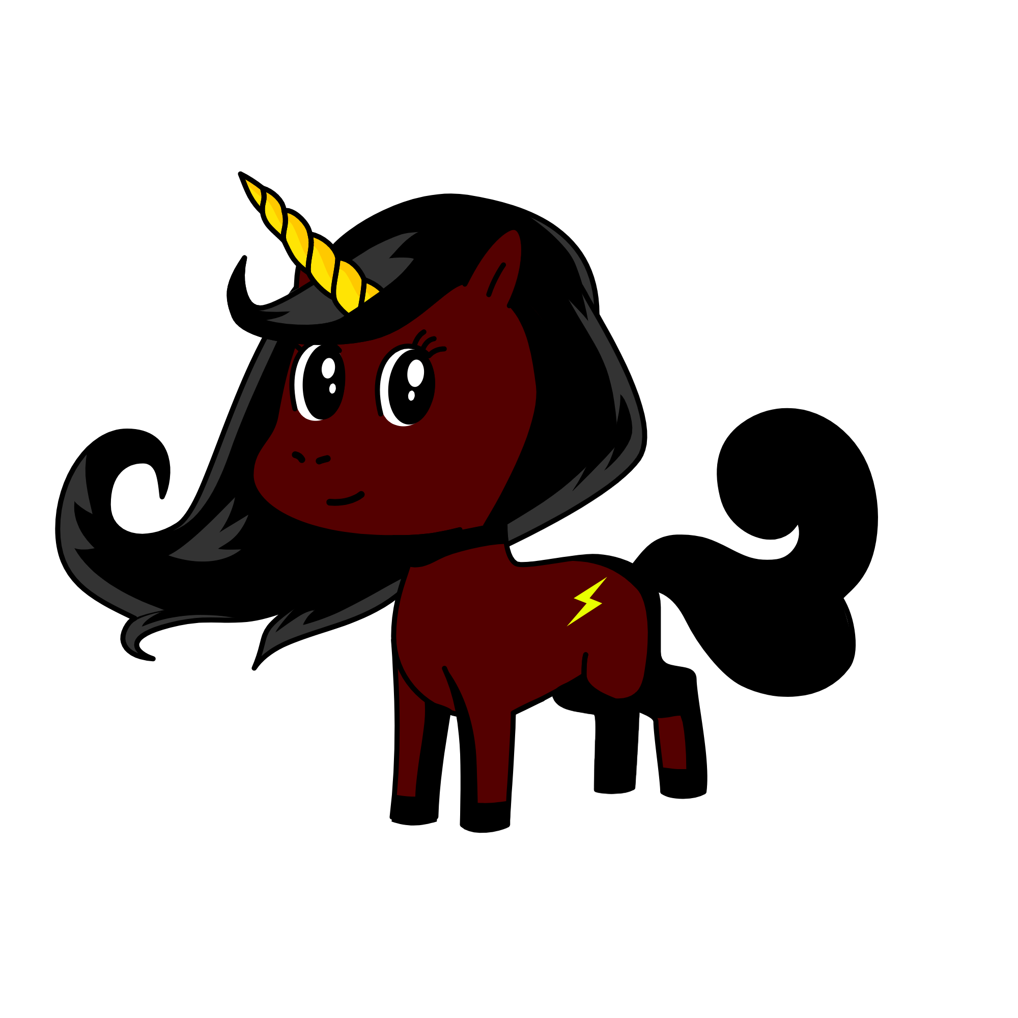 Midnight, the unicorn